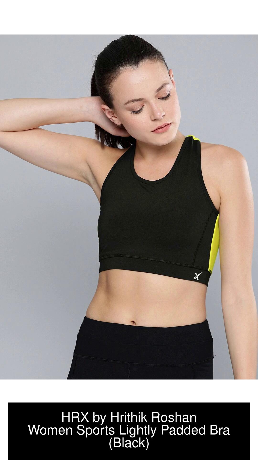 HRX by Hrithik Roshan Women Sports Heavily Padded Bra - Buy HRX by Hrithik  Roshan Women Sports Heavily Padded Bra Online at Best Prices in India