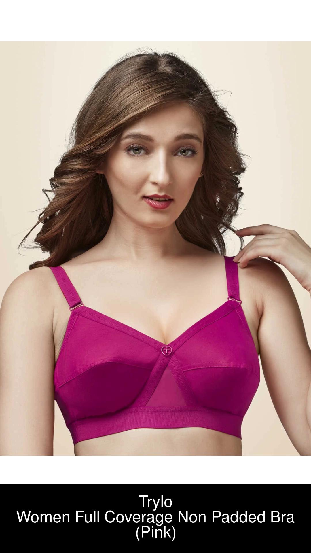 Trylo by Trylo Intimates Women Full Coverage Lightly Padded Bra - Buy Trylo  by Trylo Intimates Women Full Coverage Lightly Padded Bra Online at Best  Prices in India
