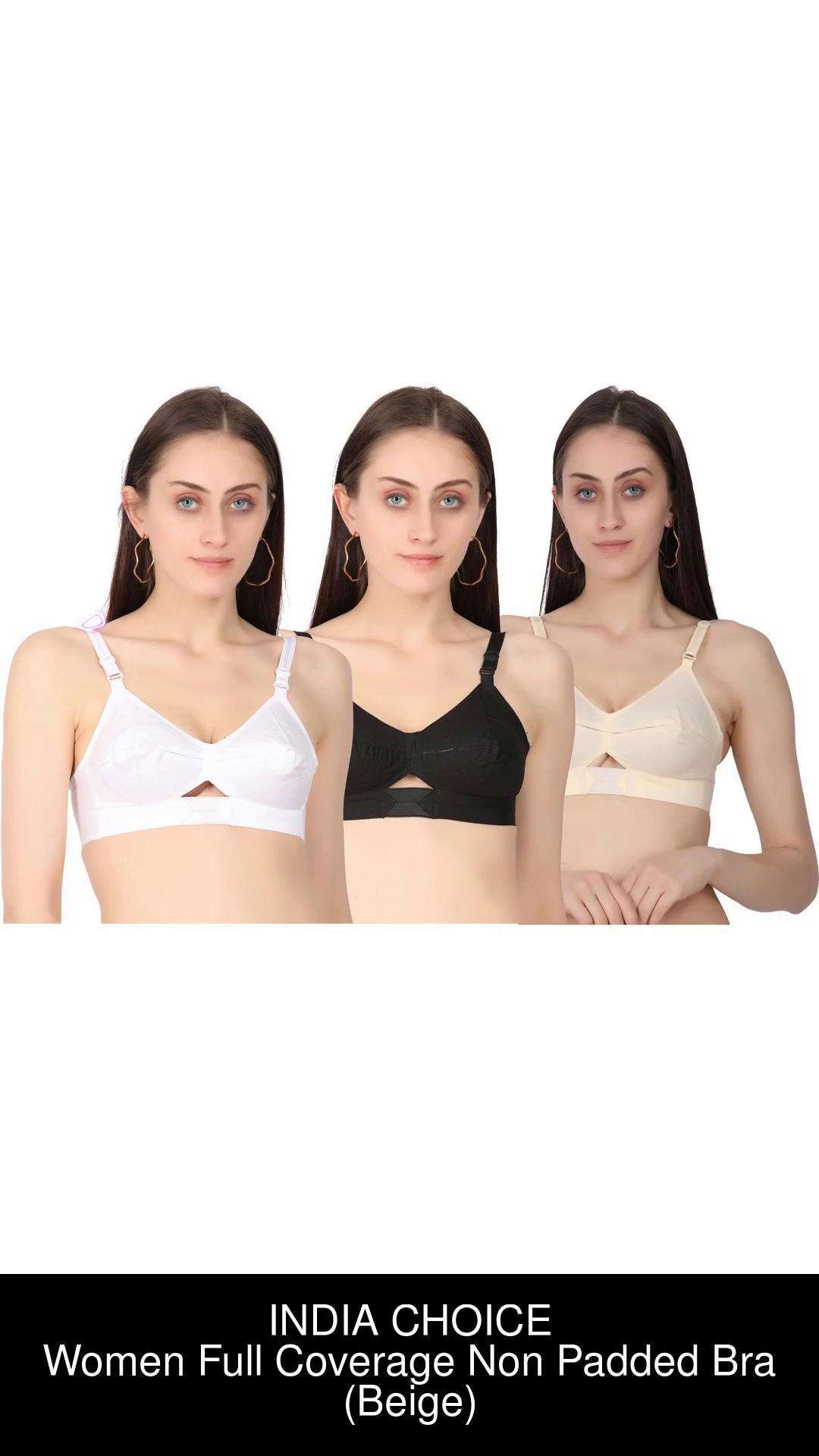 LYRA Black Solid Pure Cotton Padded Bra in Patna at best price by Mama  Bhanja Hosiery - Justdial