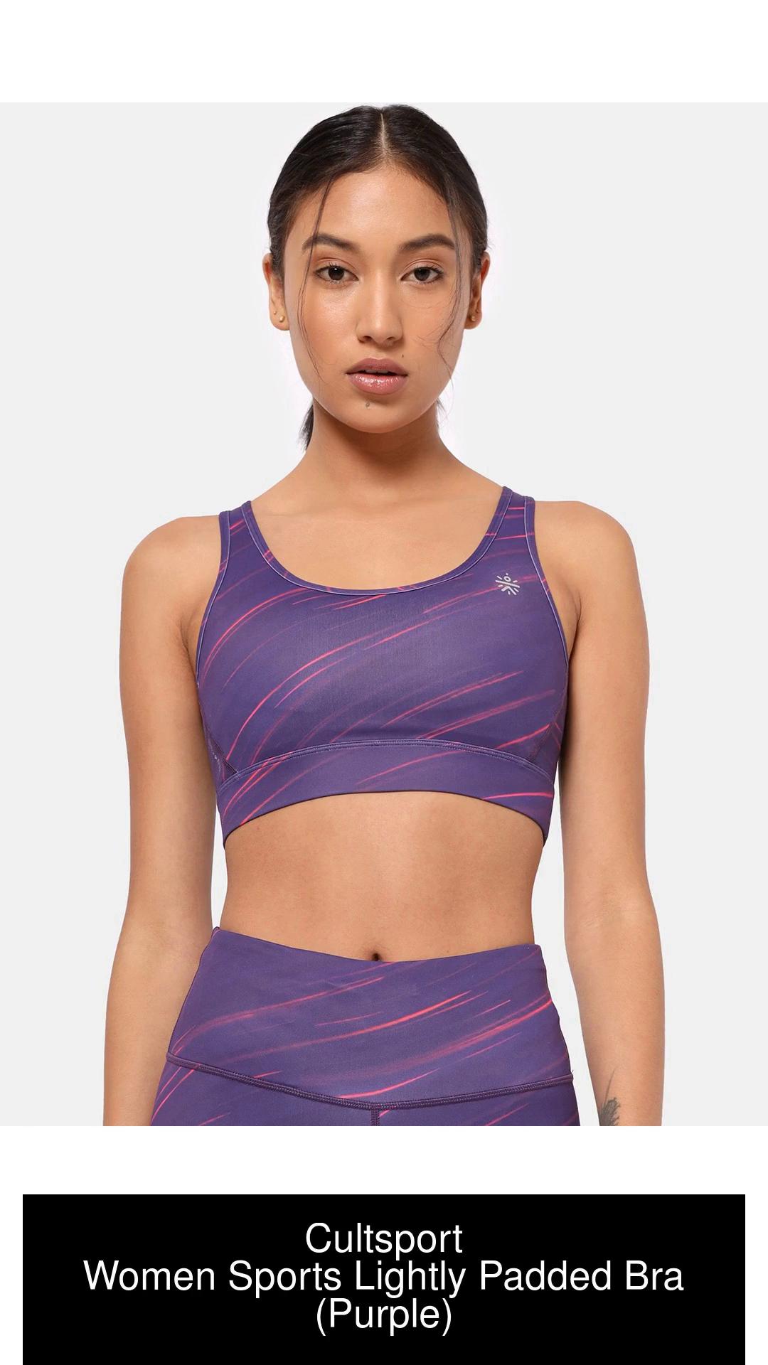 Cultsport Sports Bra Women Sports Lightly Padded Bra - Buy Cultsport Sports  Bra Women Sports Lightly Padded Bra Online at Best Prices in India