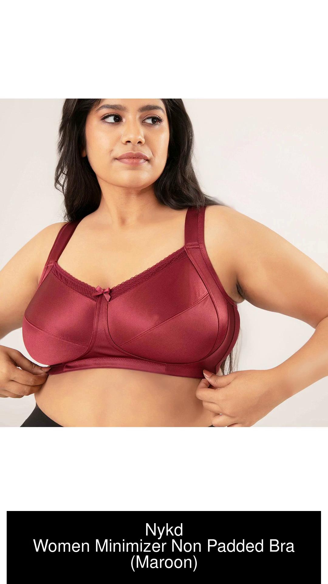 Nykd Lift Me Up Cotton Bra - Non-Padded, Wireless, Full Coverage