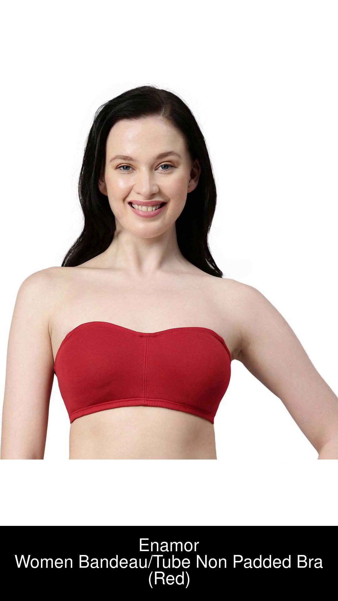  Enamor A019 Perfect Shaping Wirefree Cotton Strapless Bra  Non-padded