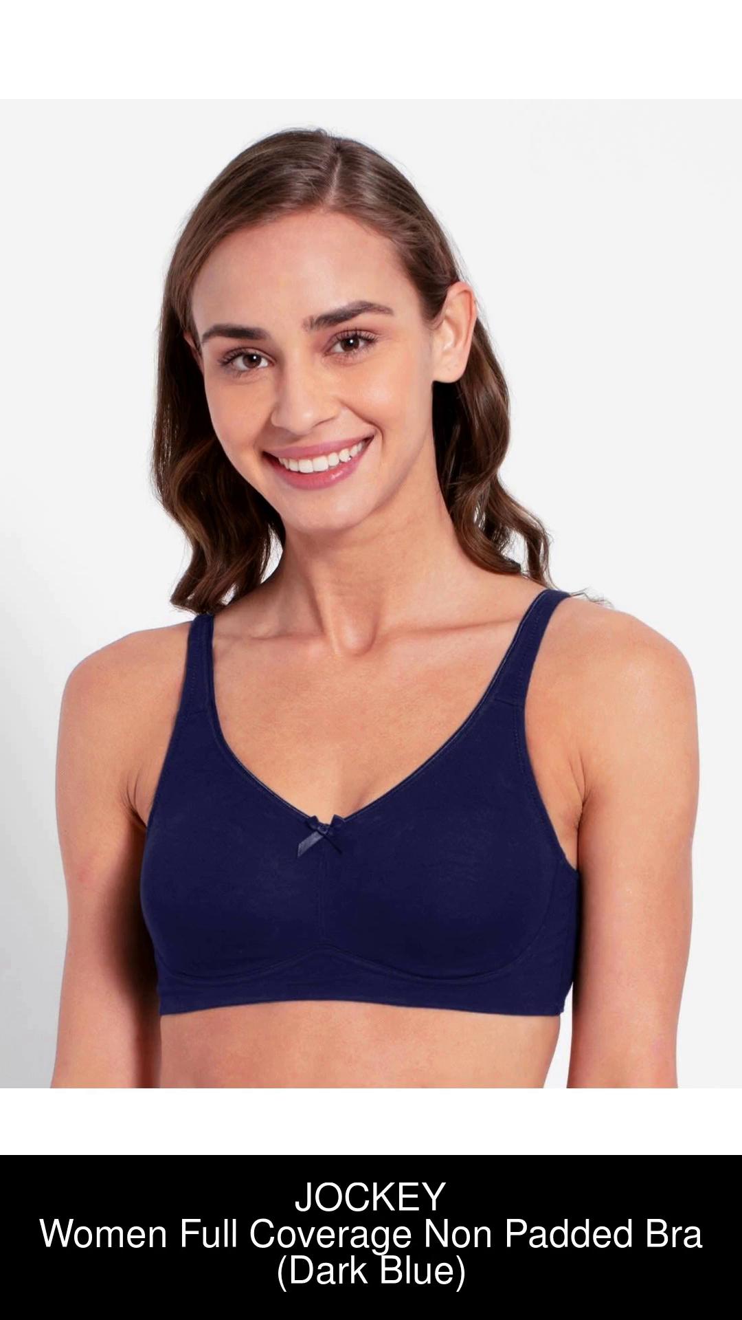 Jockey Women's Super Combed Cotton Full Coverage Concealed Shaper Panel Bra  – Online Shopping site in India