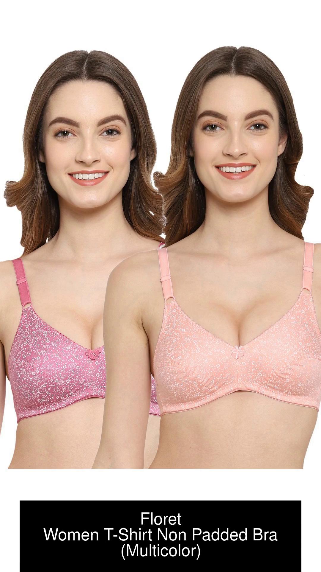Buy Floret Double Layered Non-Wired Full Coverage Minimiser Bra