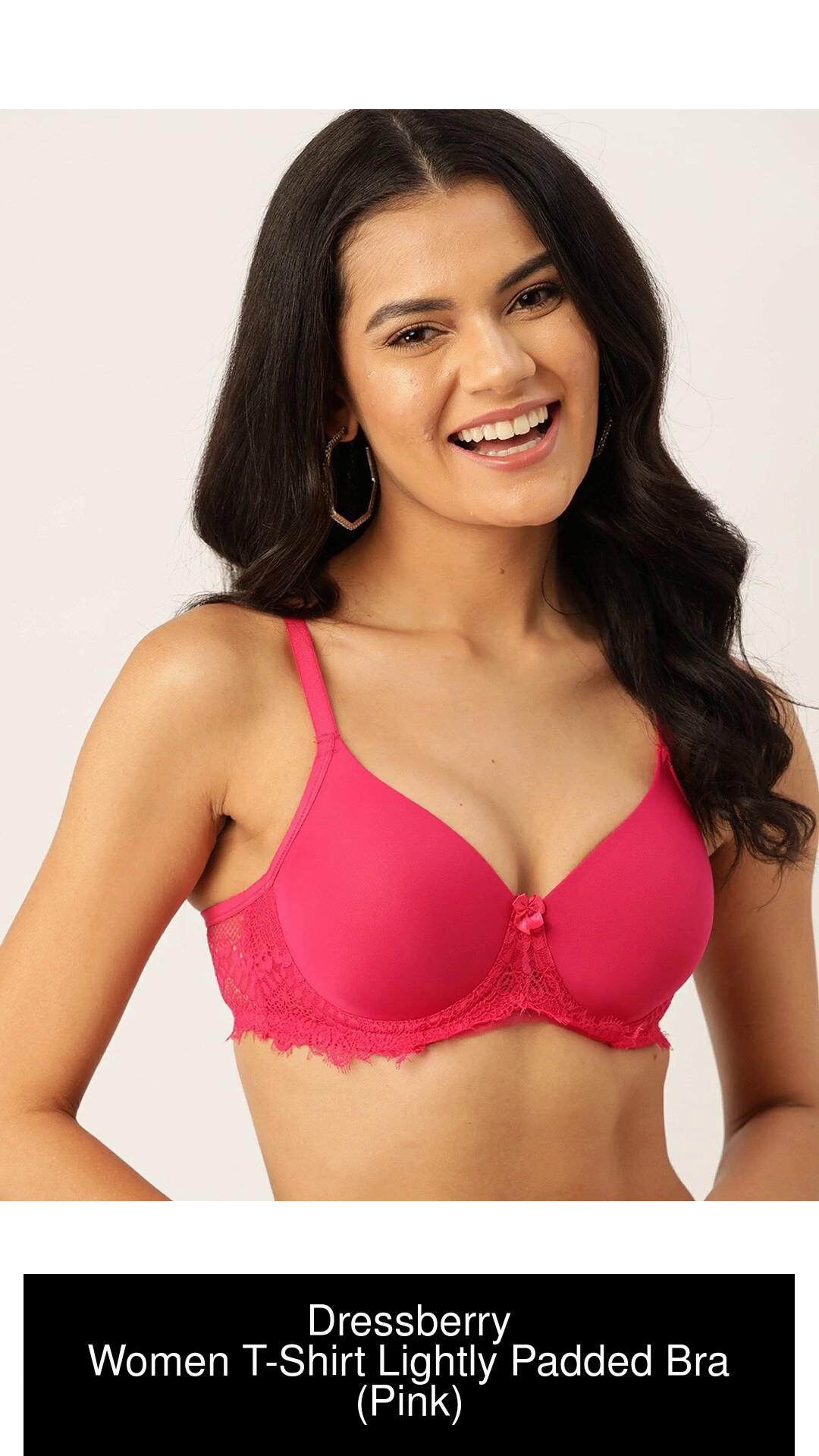 Dressberry Women T-Shirt Lightly Padded Bra - Buy Dressberry Women T-Shirt  Lightly Padded Bra Online at Best Prices in India