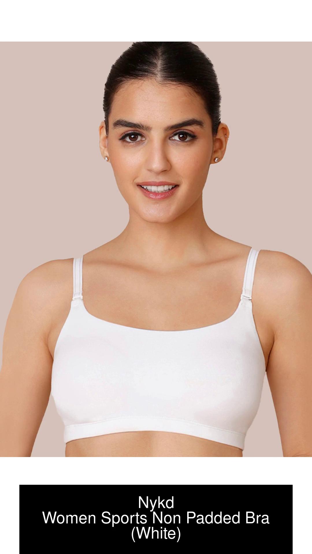 Nykd Everyday Slip-On T-Shirt Bra For Women Non Padded,Wire-Free