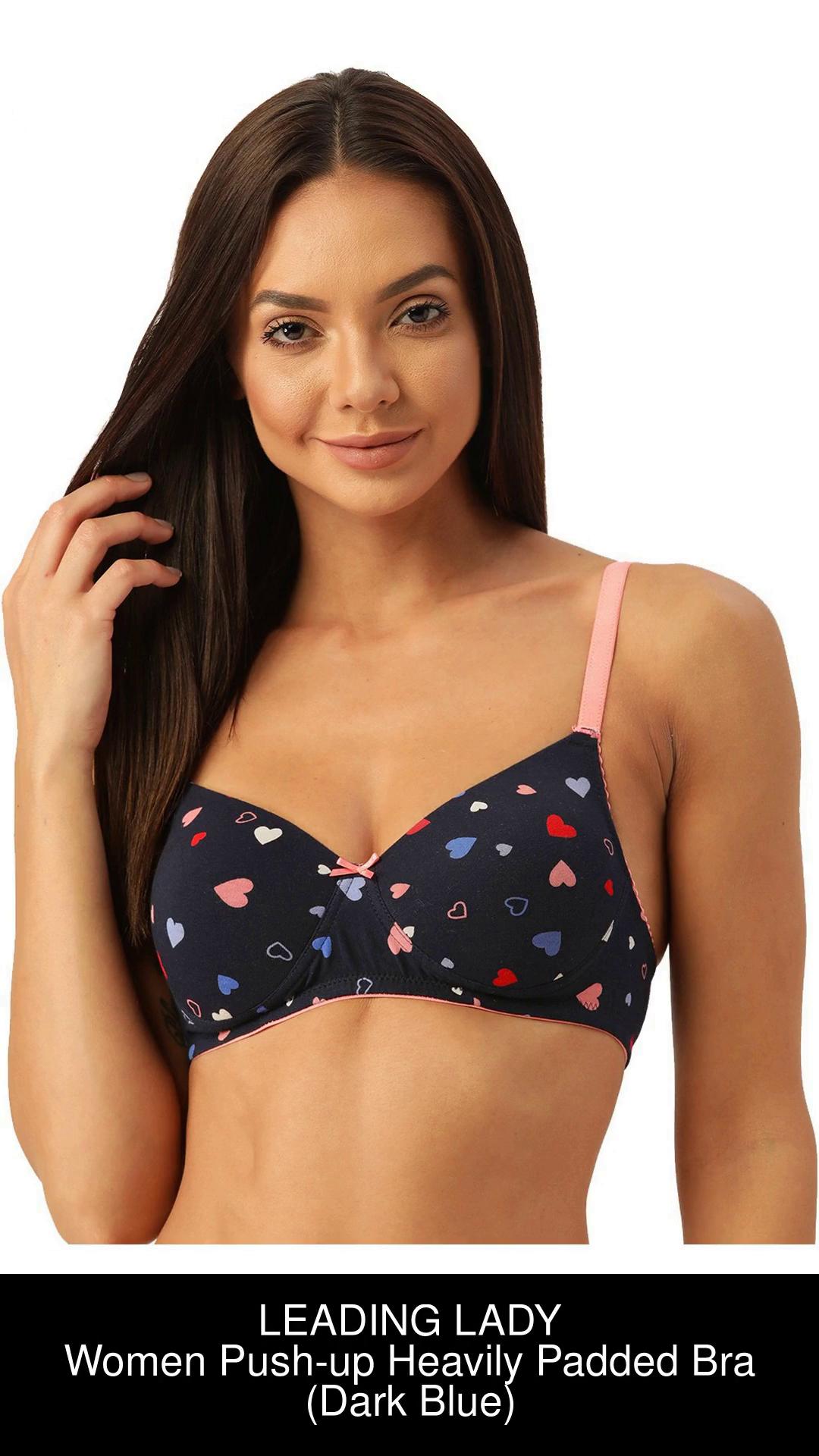 LEADING LADY Women T-Shirt Heavily Padded Bra - Buy LEADING LADY Women  T-Shirt Heavily Padded Bra Online at Best Prices in India