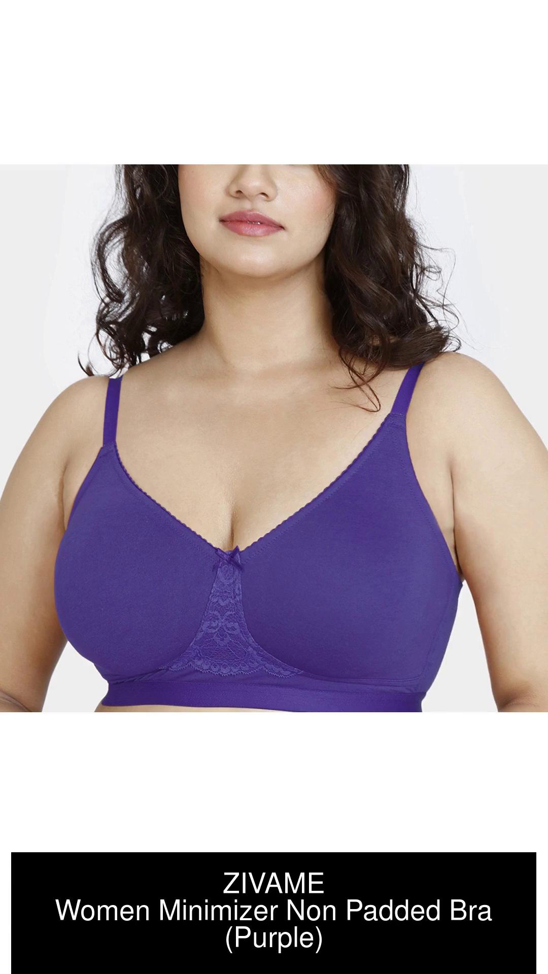 Buy ZIVAME Women Minimizer Non Padded Bra Online at Best Prices in India