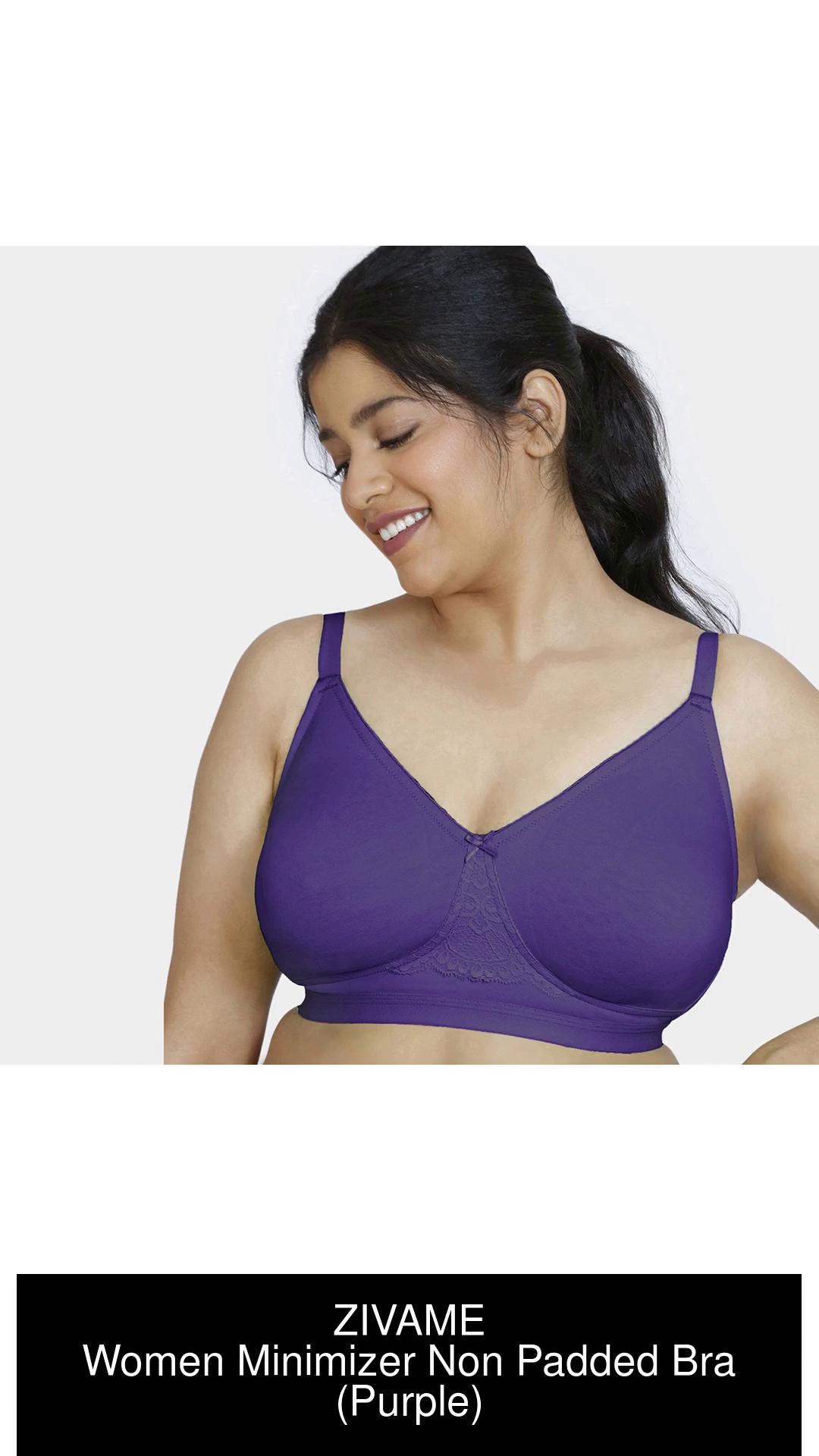 Zivame Polyester 44A Minimiser Bra in Balaghat - Dealers, Manufacturers &  Suppliers - Justdial