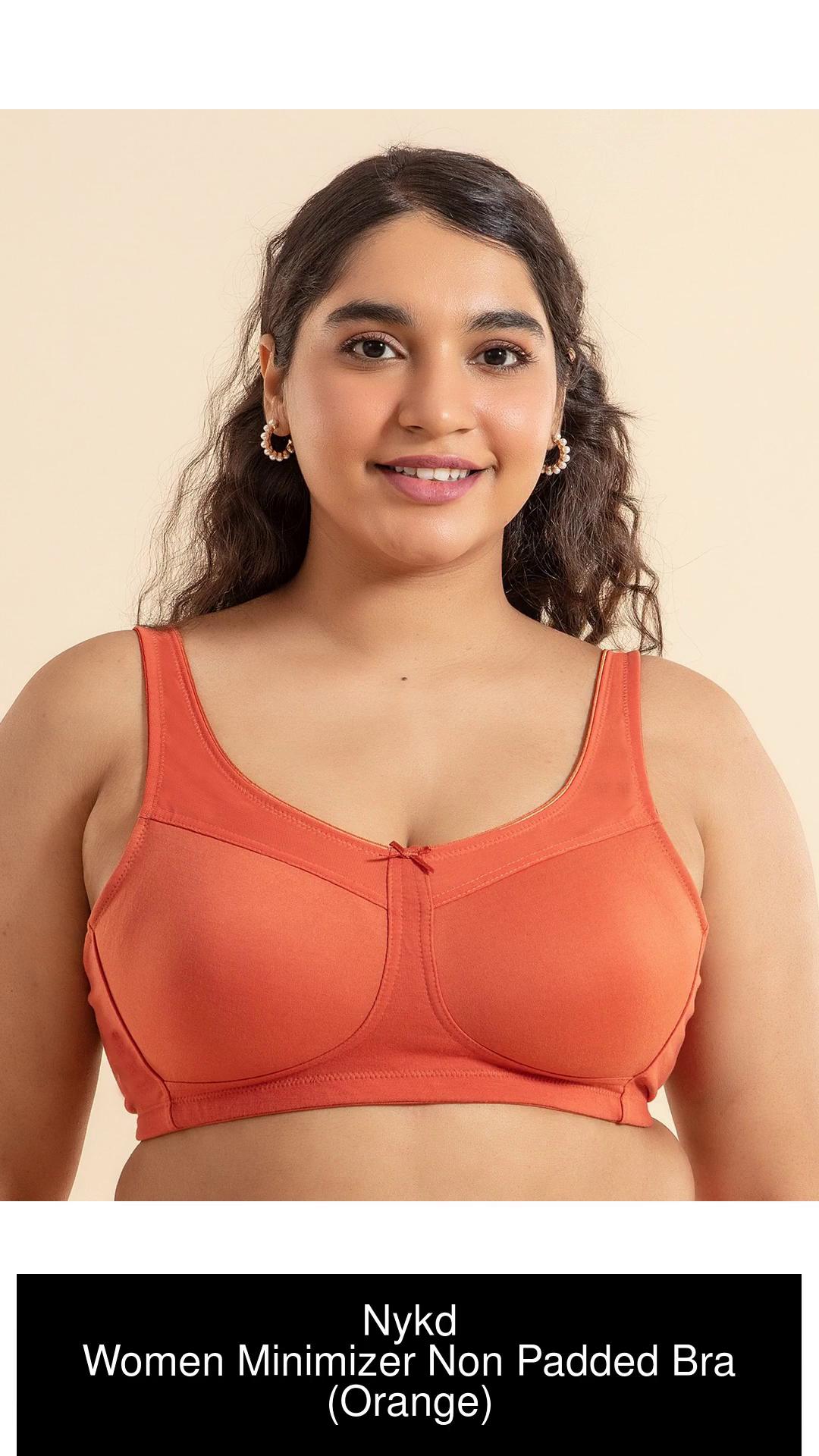 Nykd Everyday Cotton Minimizer Bra for Women Non Padded,Full  Coverage,WireFree-NYB189 Women Full Coverage Non Padded Bra - Buy Nykd  Everyday Cotton Minimizer Bra for Women Non Padded,Full  Coverage,WireFree-NYB189 Women Full Coverage Non
