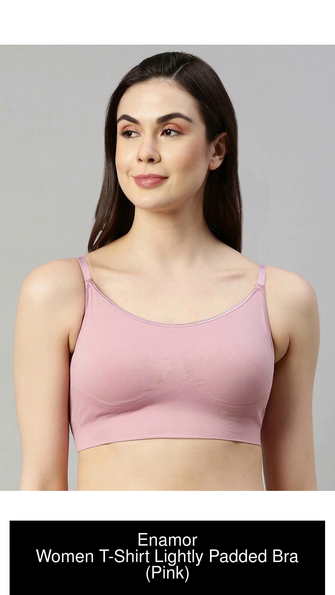 Enamor High Coverage, Wirefree F037 Ultimate Comfort Seamless Women T-Shirt  Lightly Padded Bra - Buy Enamor High Coverage, Wirefree F037 Ultimate  Comfort Seamless Women T-Shirt Lightly Padded Bra Online at Best Prices