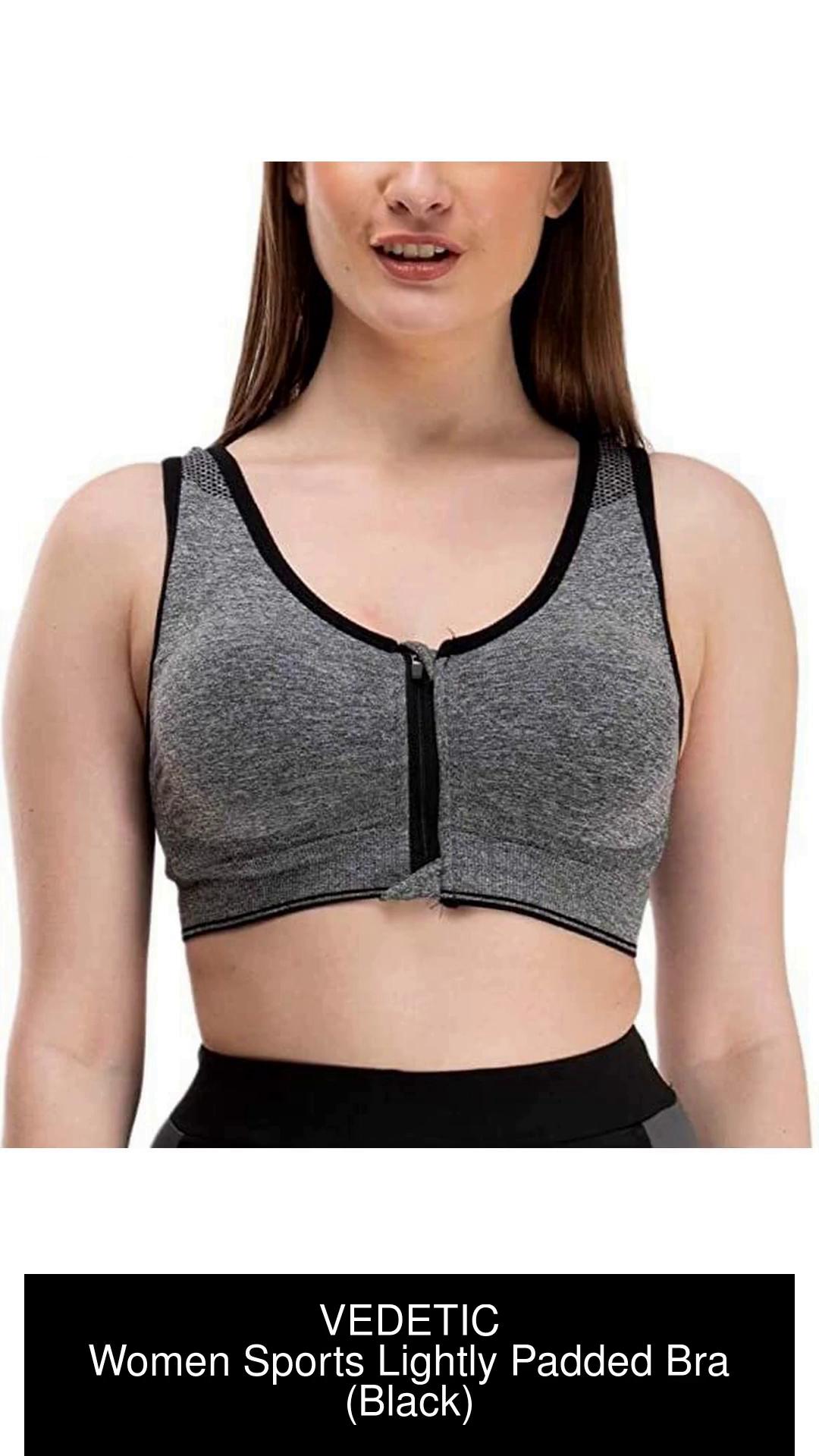VEDETIC Women Sports Lightly Padded Bra - Buy VEDETIC Women Sports Lightly  Padded Bra Online at Best Prices in India