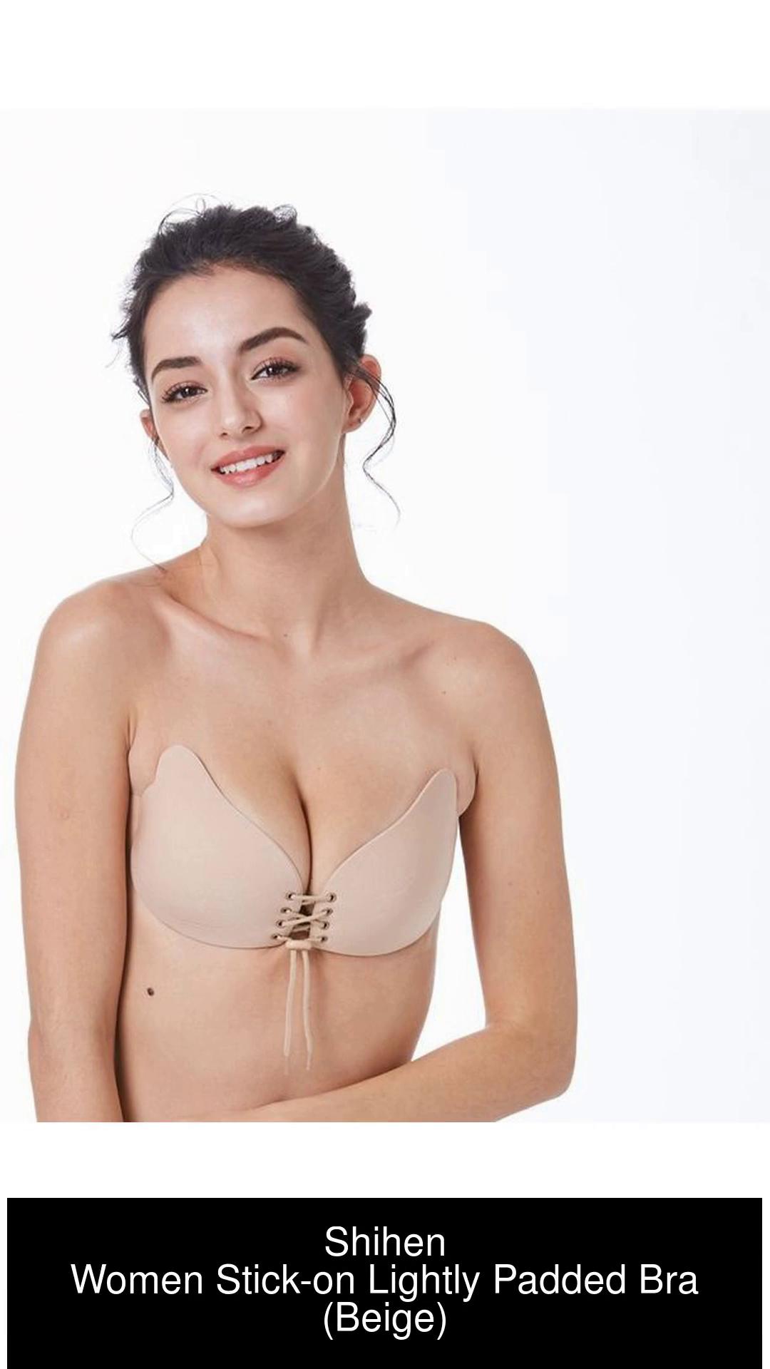 Buy Shihen Women Stick-on Lightly Padded Bra Online at Best Prices in India