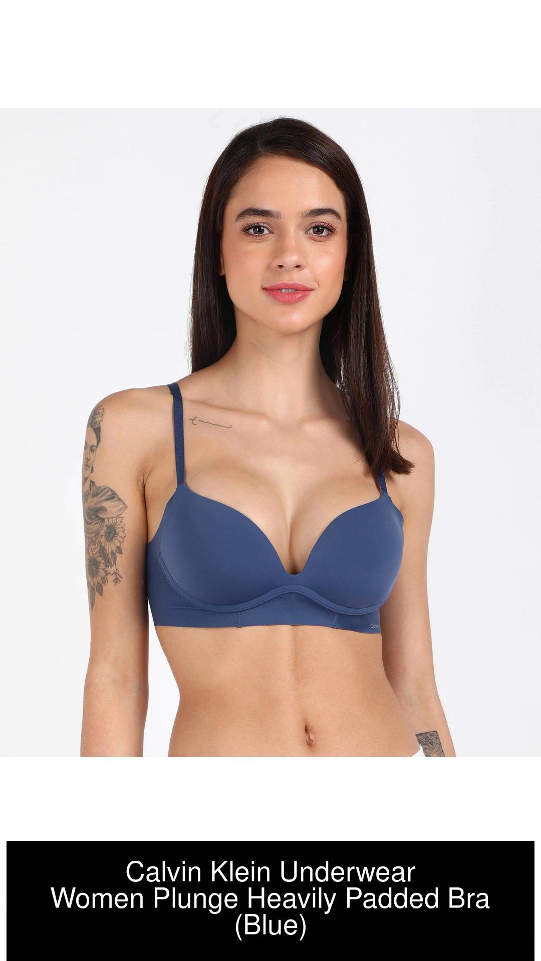 Perfectly Fit second skin plunge bra, Calvin Klein