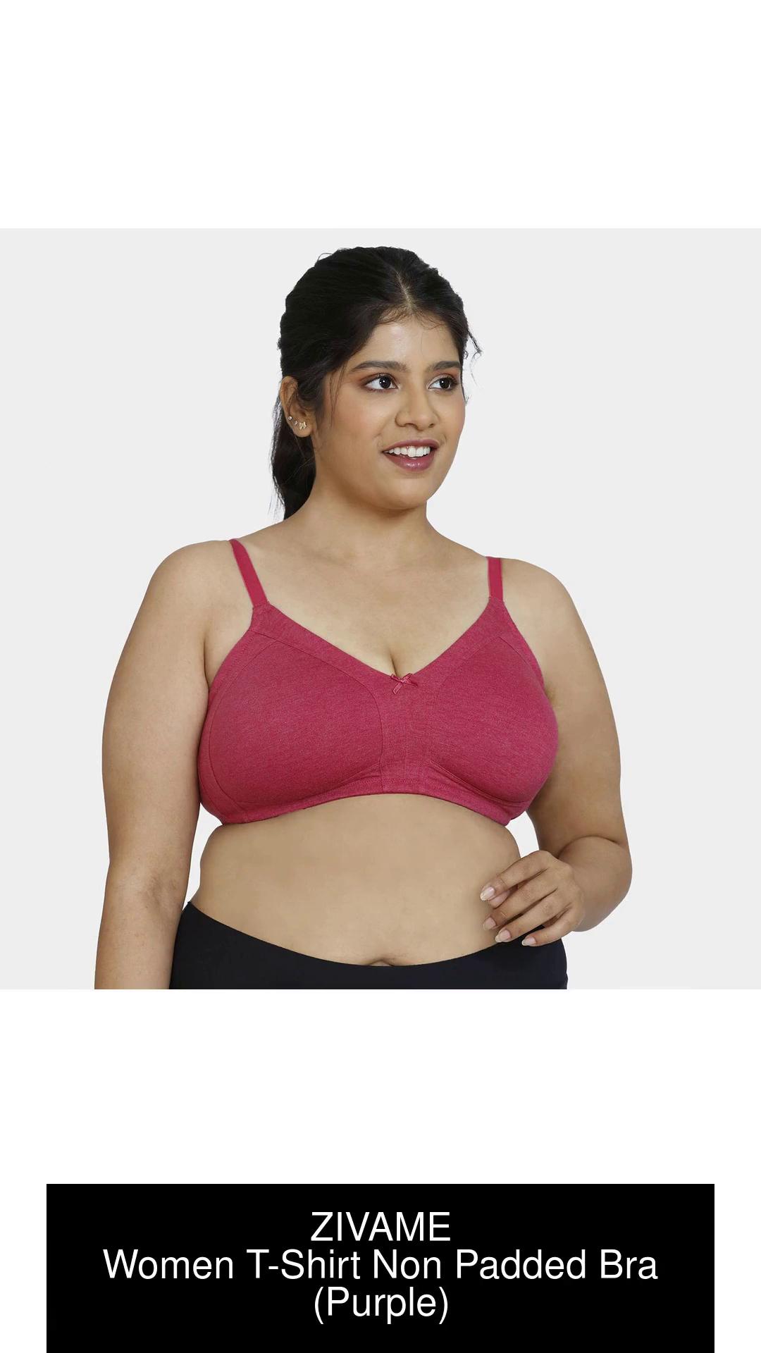 Zivame Polyester Cotton 32d T Shirt Bra - Get Best Price from Manufacturers  & Suppliers in India
