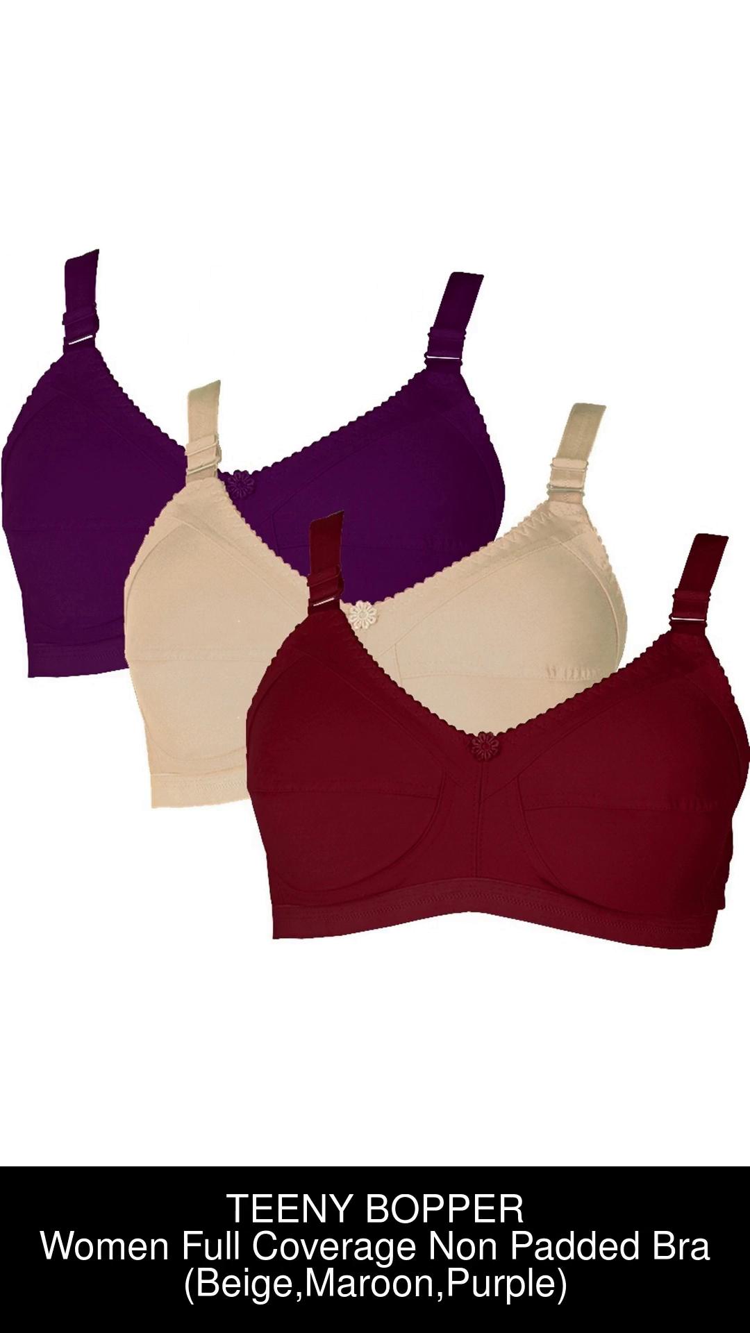 TEENY BOPPER Cozy Shades Women T-Shirt Non Padded Bra - Buy TEENY BOPPER  Cozy Shades Women T-Shirt Non Padded Bra Online at Best Prices in India