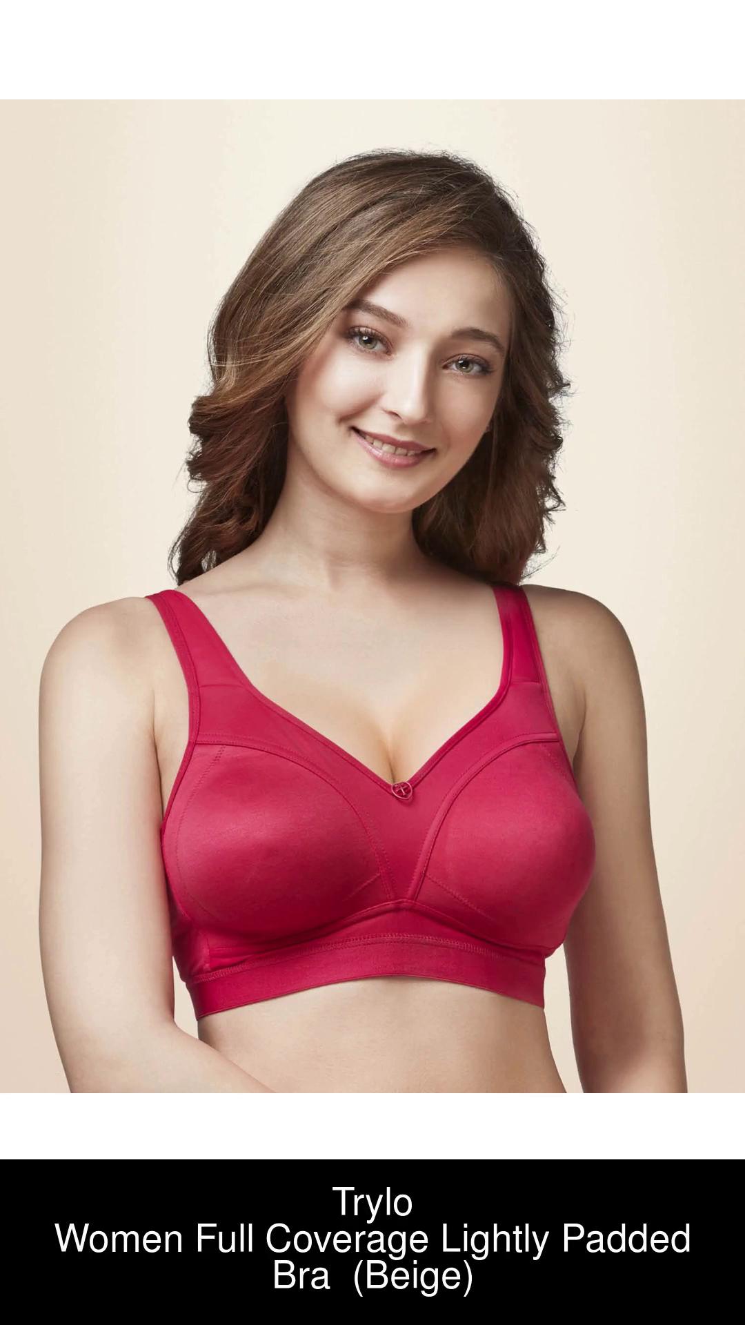Trylo ALPA Women Full Coverage Lightly Padded Bra - Buy Trylo ALPA Women  Full Coverage Lightly Padded Bra Online at Best Prices in India