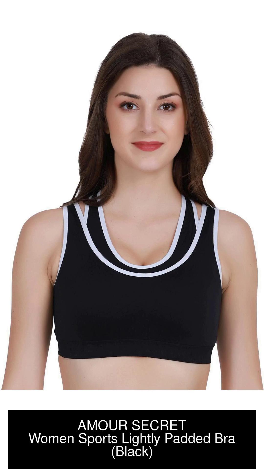 Piftif Women Sports Heavily Padded Bra - Buy Piftif Women Sports Heavily  Padded Bra Online at Best Prices in India