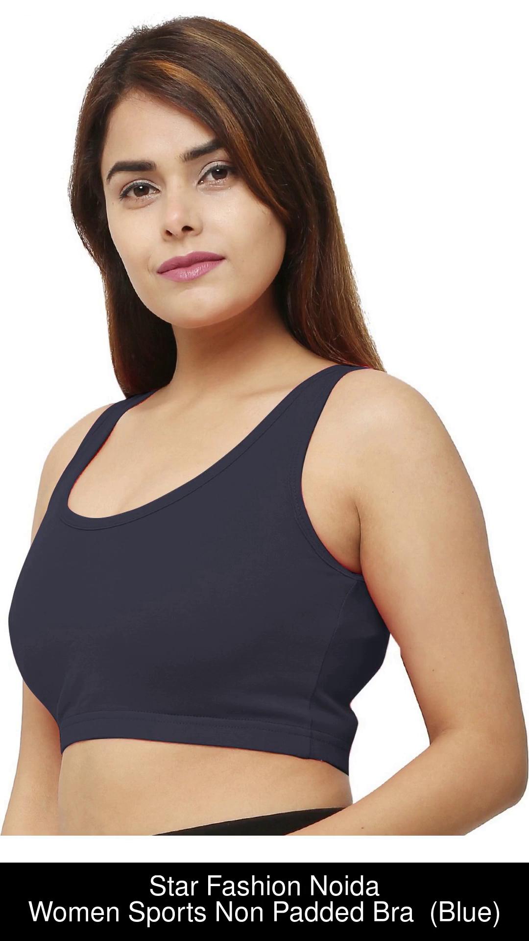 Non-Padded Lycra Cotton and Net Floral Printed Bra for Inner Wear at Rs  45/piece in Noida