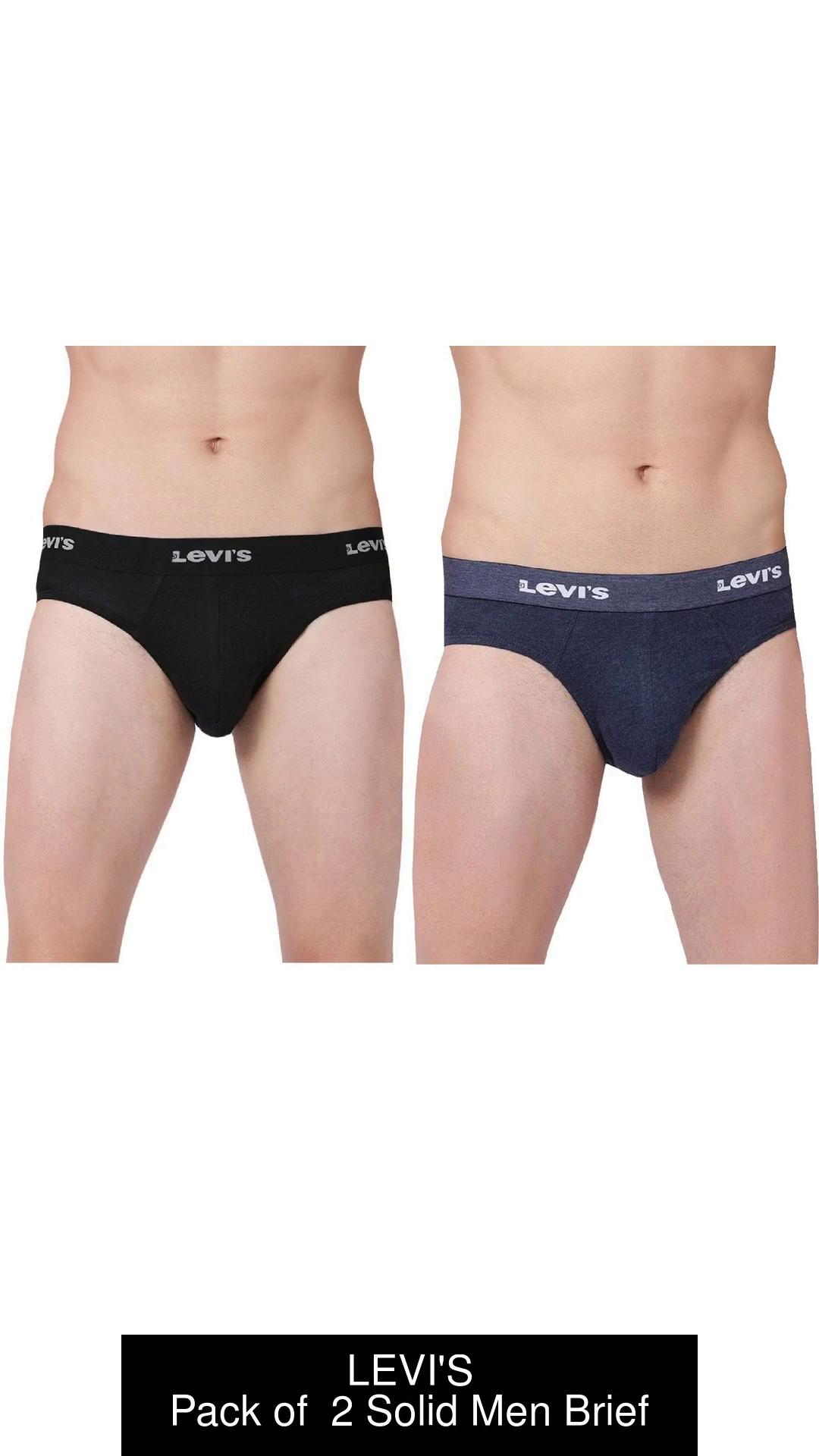 LEVI'S Men Contoured Double Pouch, Tag Free Comfort & Smartskin Technology  Style# 009 Neo Brief - Buy LEVI'S Men Contoured Double Pouch, Tag Free  Comfort & Smartskin Technology Style# 009 Neo Brief