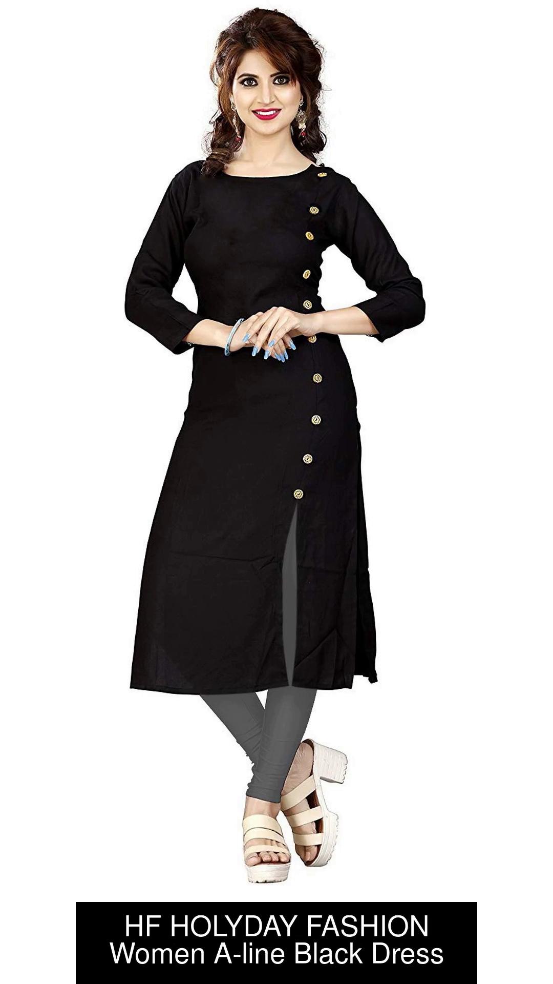 Stitch Rayon Women Western Dresses - Kia Black Dress - Angaraag at Rs  1516/piece in Indore