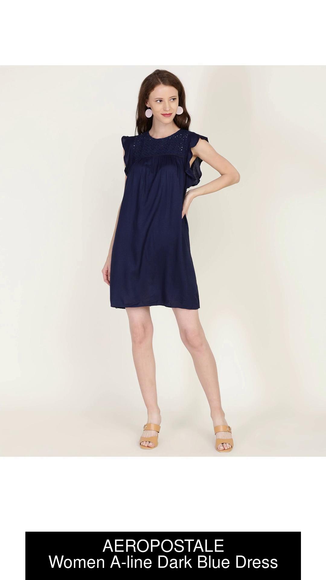 Aeropostale blue outlet dress