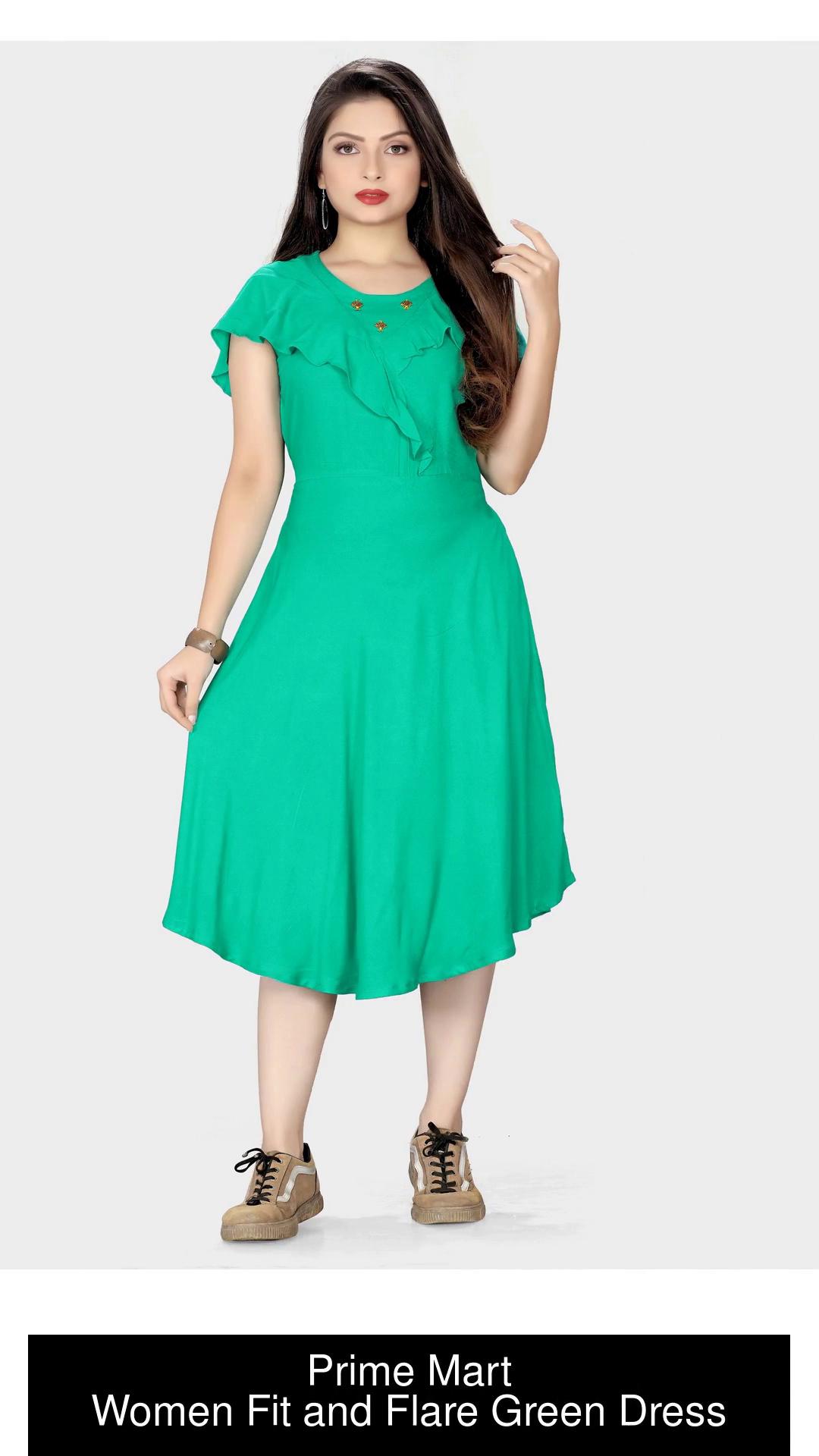 Amazon prime green clearance dress