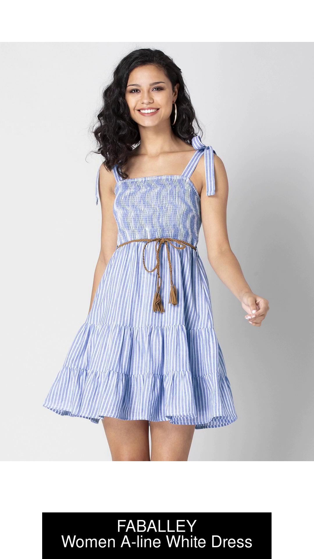 Faballey blue cheap dress