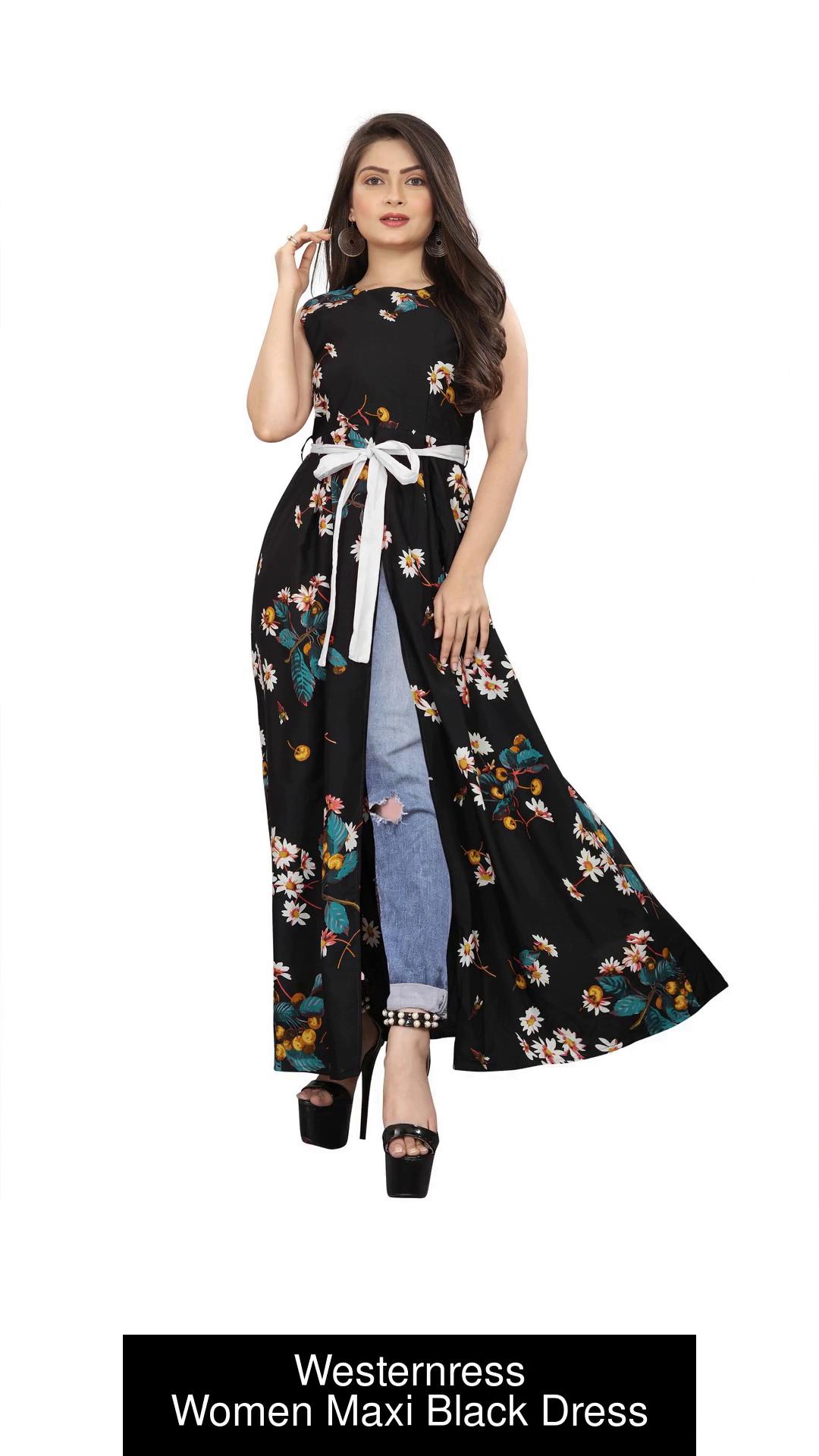 Long dress hot sale on flipkart