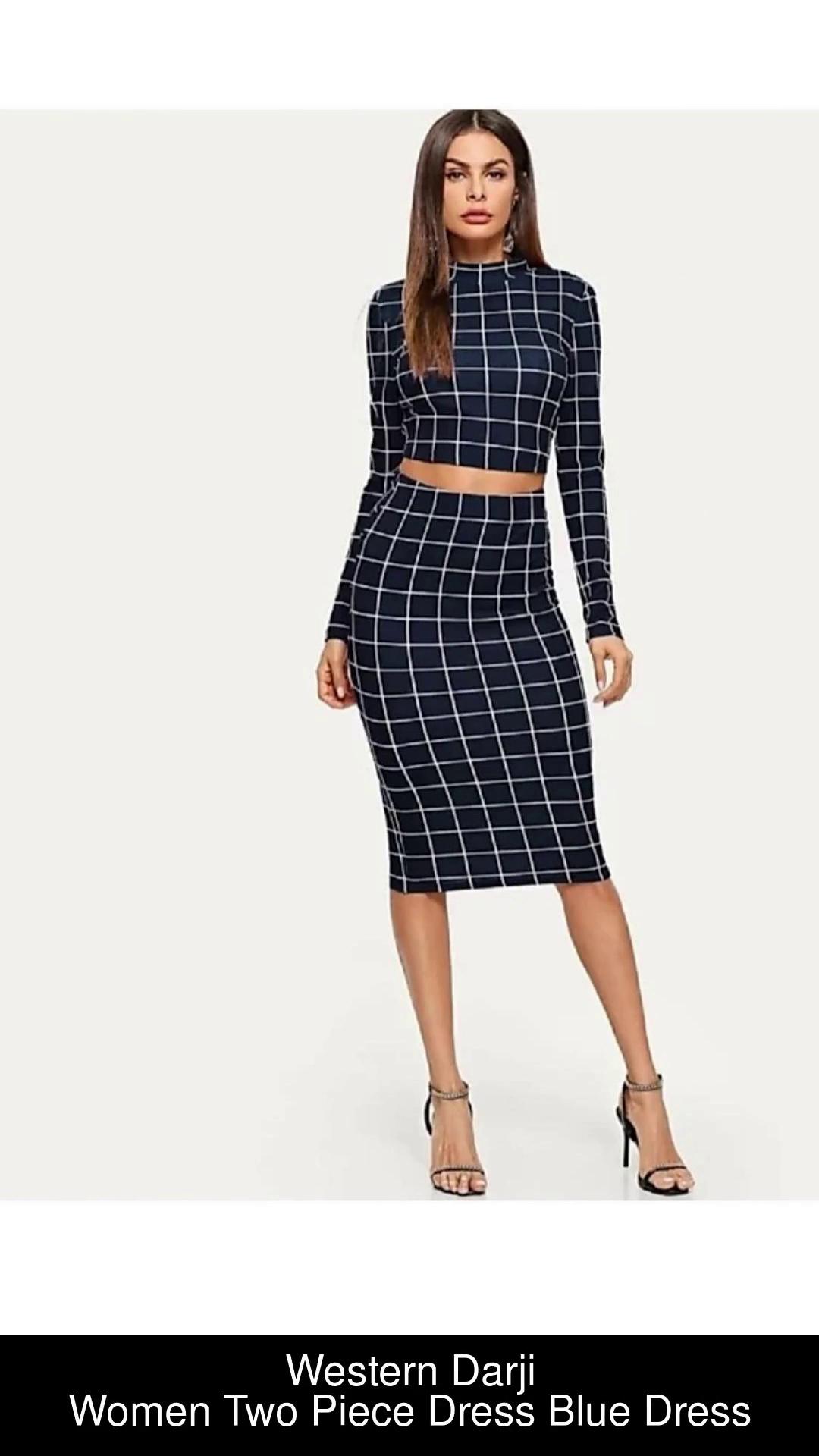 Two piece deals western dress