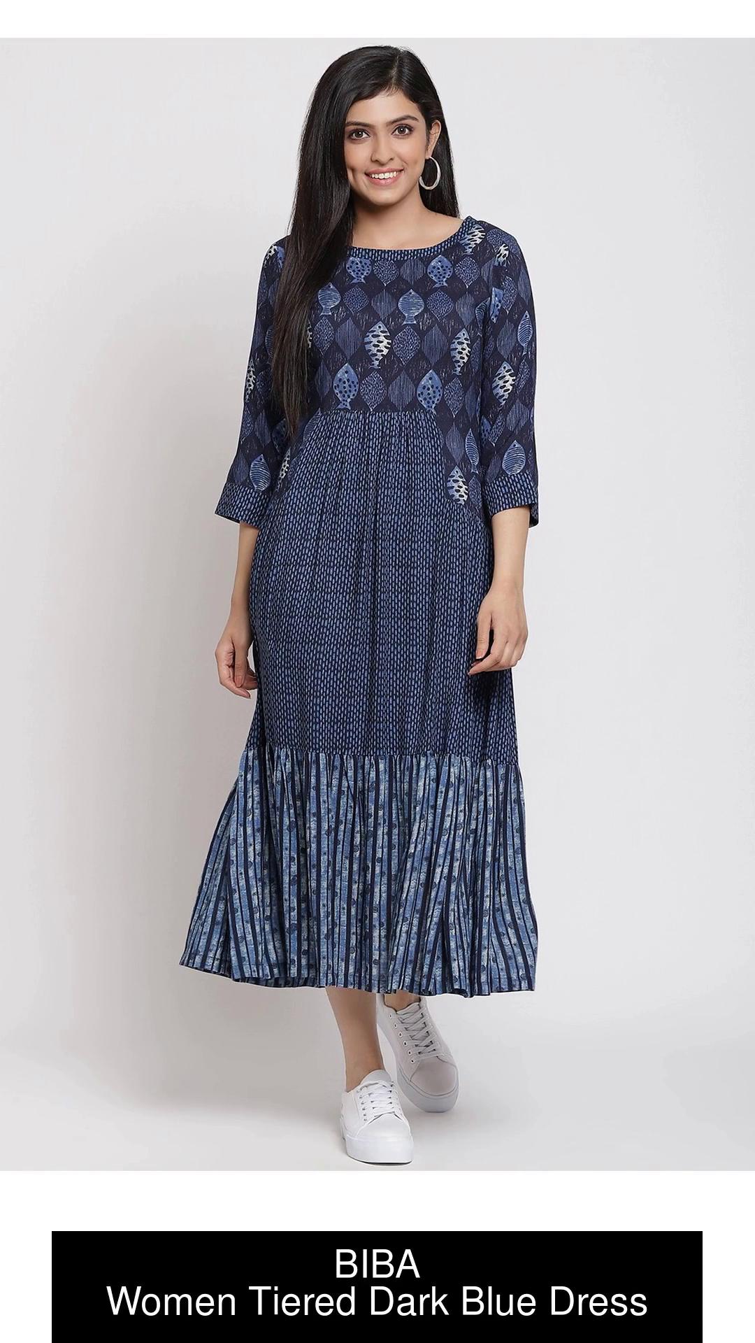 Biba blue outlet dress