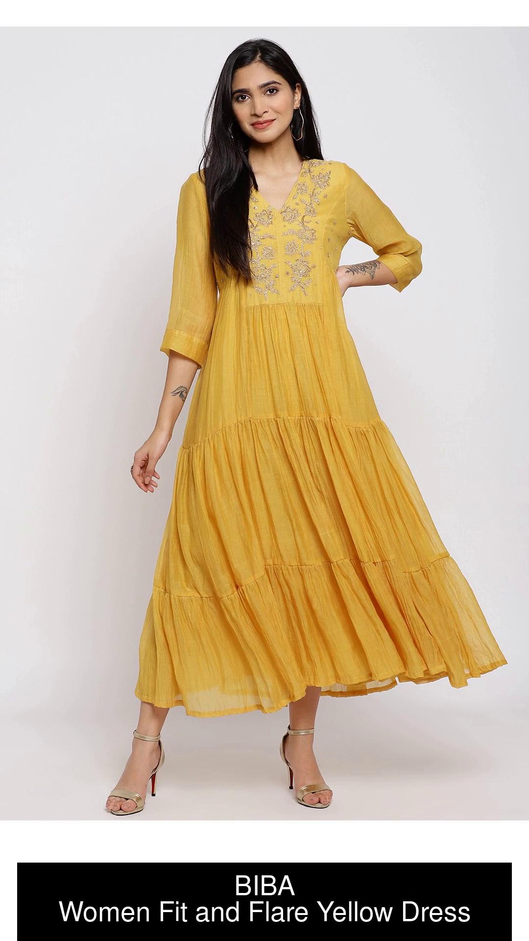 Biba sales yellow dress