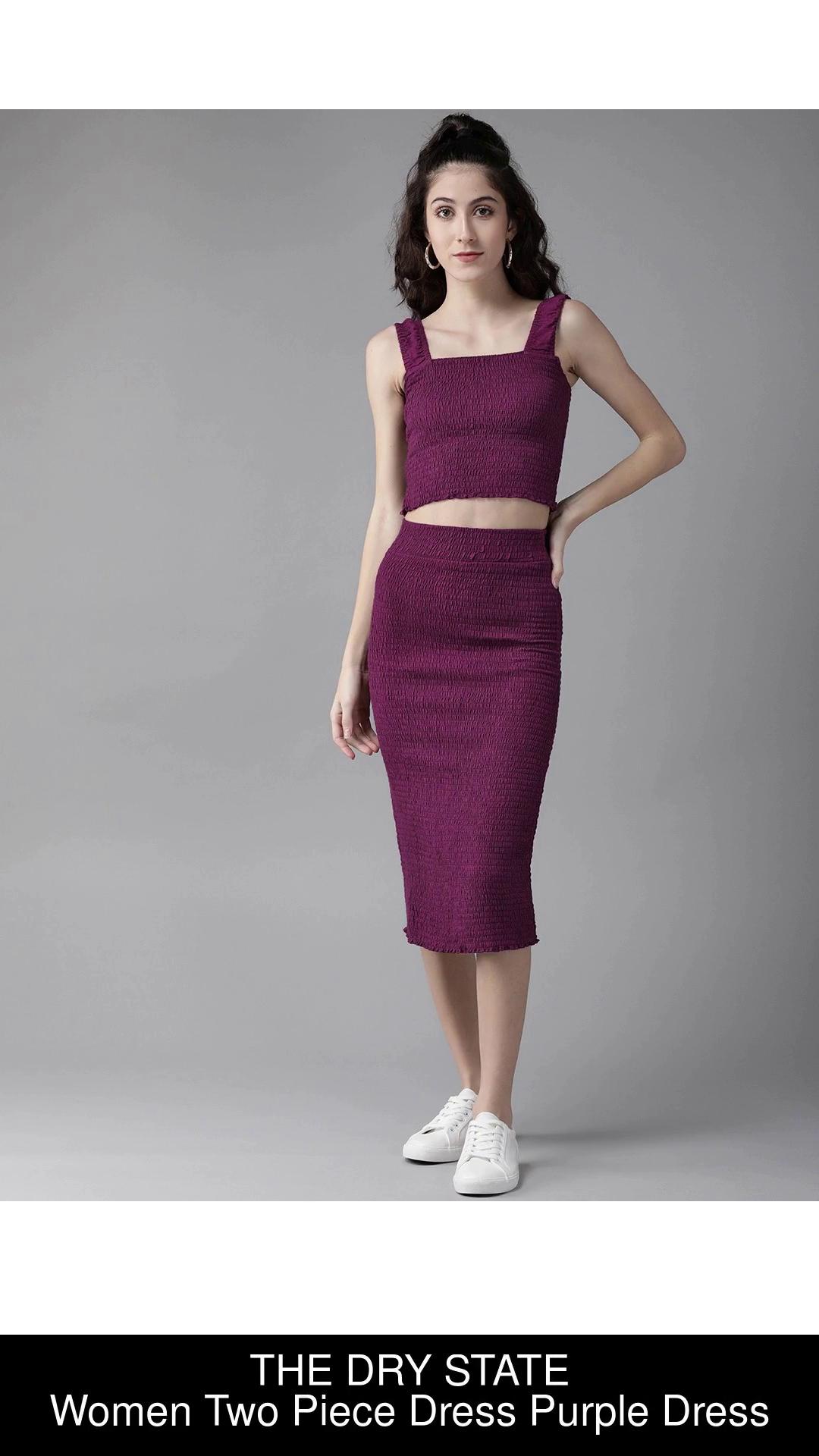 Mauve two clearance piece dress