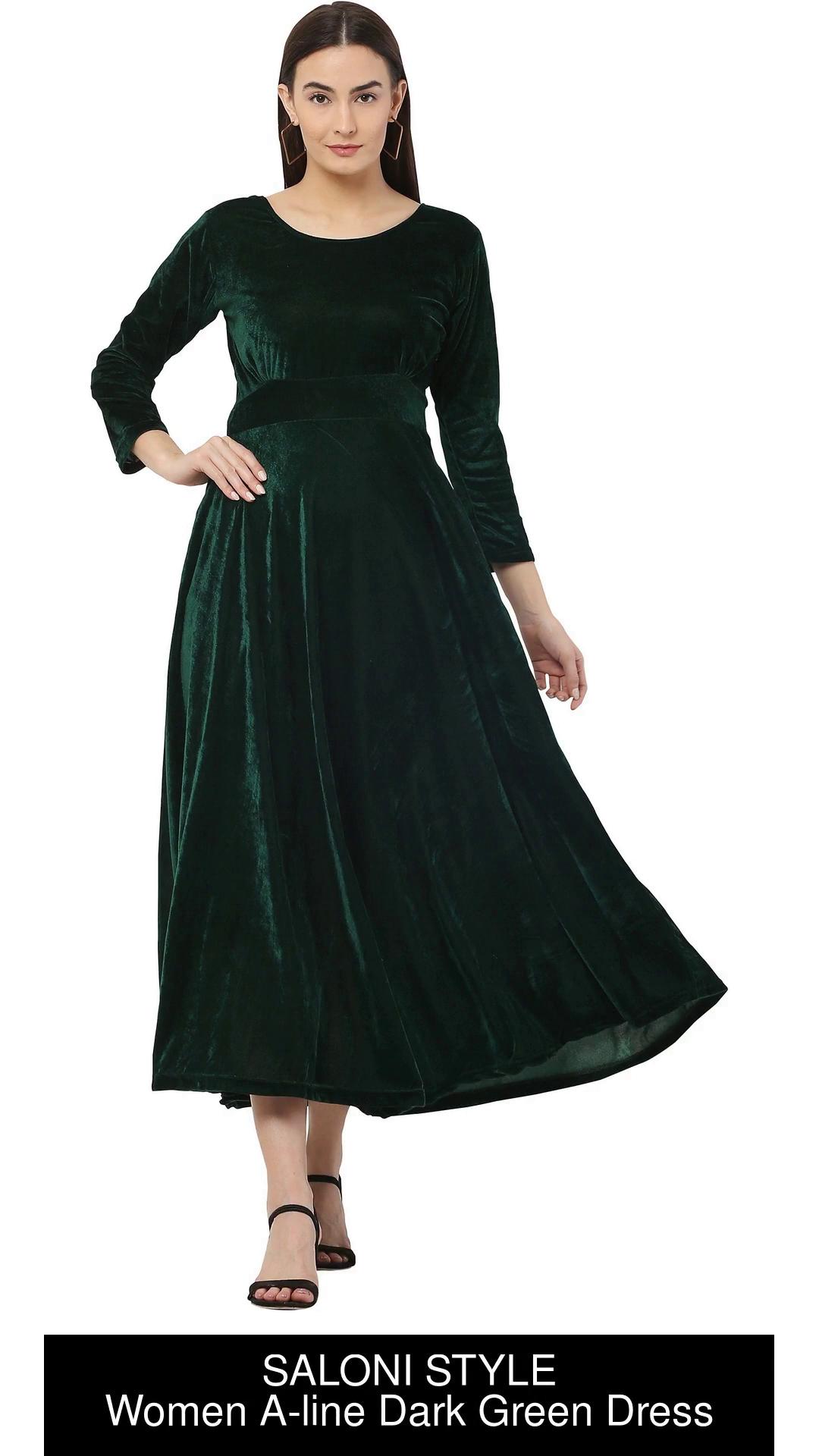 Buy Dark Green Readymade Designer Party Wear Real Georgette Anarkali Suit   Anarkali Suits