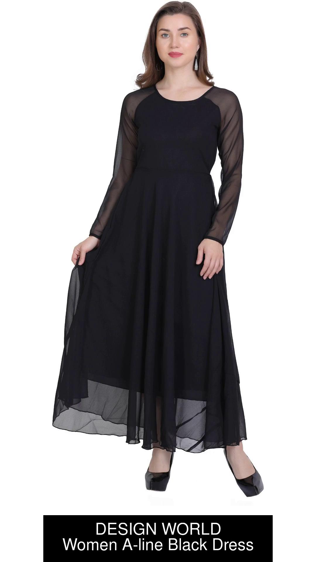 Black Frocks  These 15 Stunning Designs For You To Look Gorgeous
