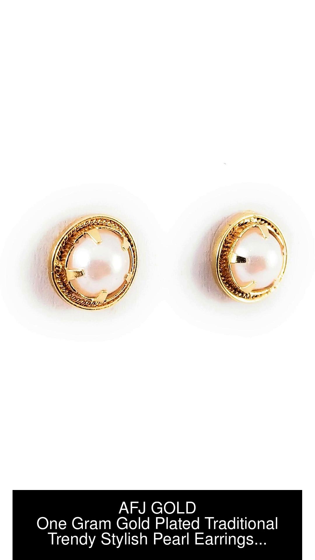 One gram sale gold pearl jewellery