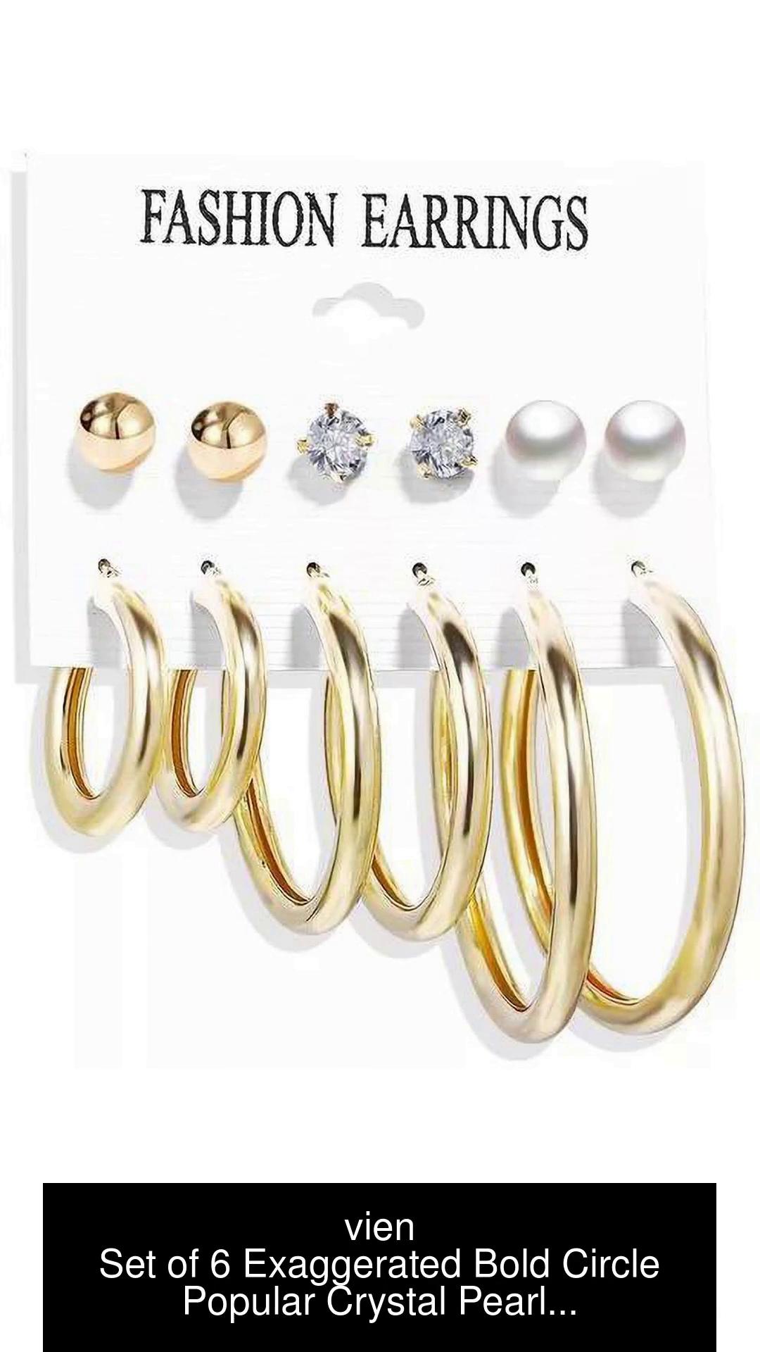 Earrings set deals of 6