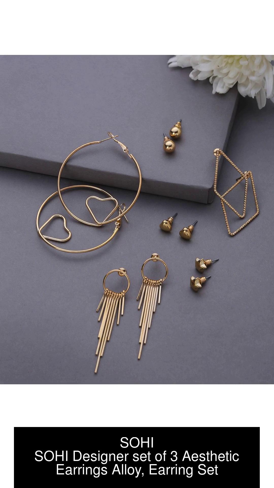 Aesthetic earrings outlet