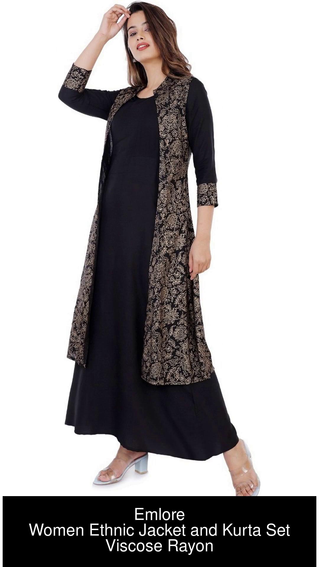 Jacket on sale kurti flipkart