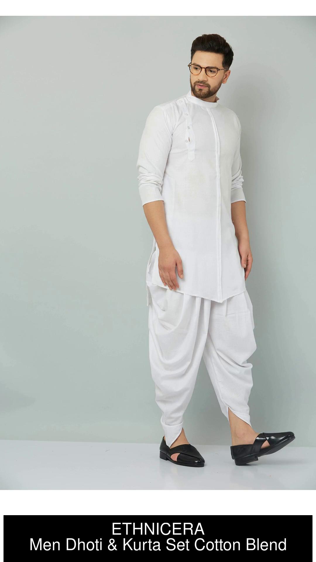Ankle Length Dhoti-Pants with Elasticated Waistband Price in India, Full  Specifications & Offers | DTashion.com