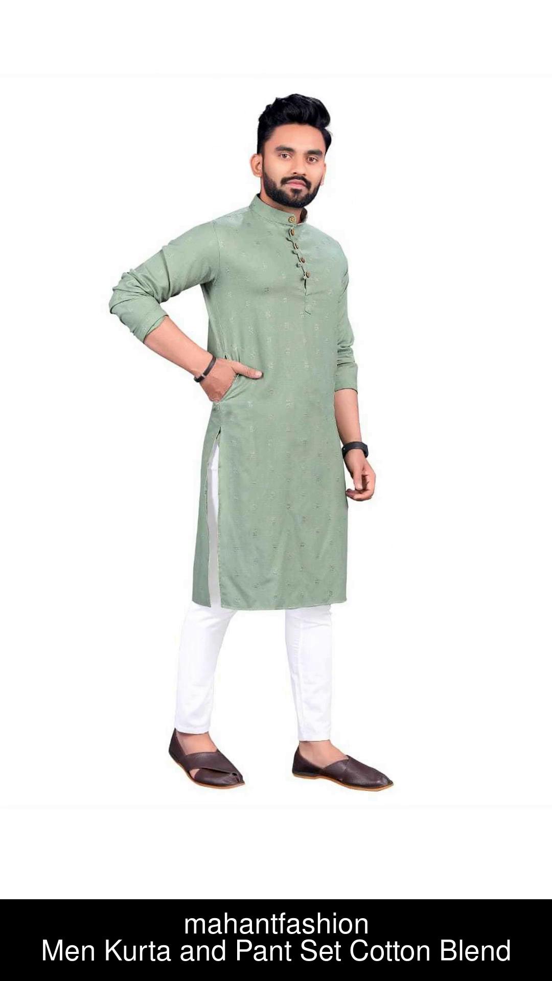 Kurta pants deals mens