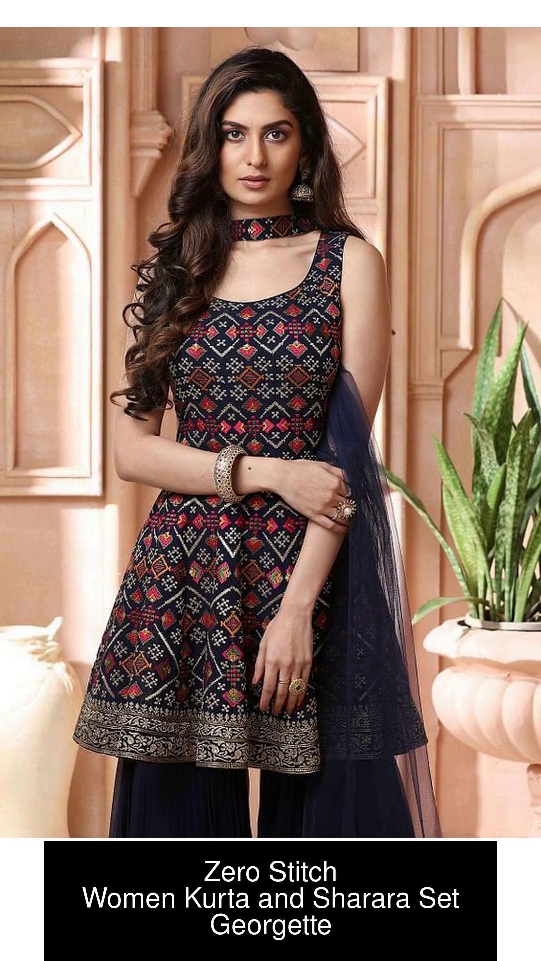 Sharara 2025 dress flipkart