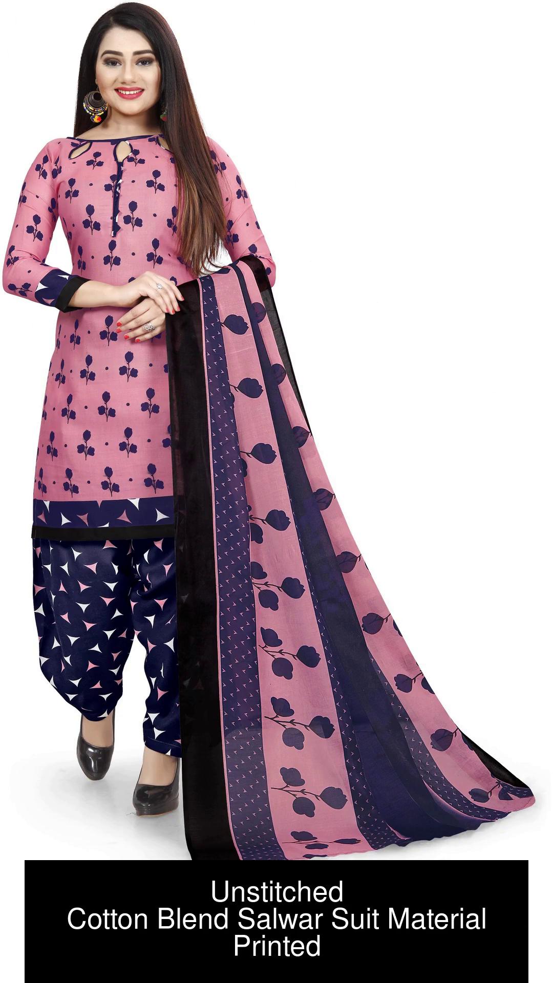 Cotton salwar suit outlet flipkart