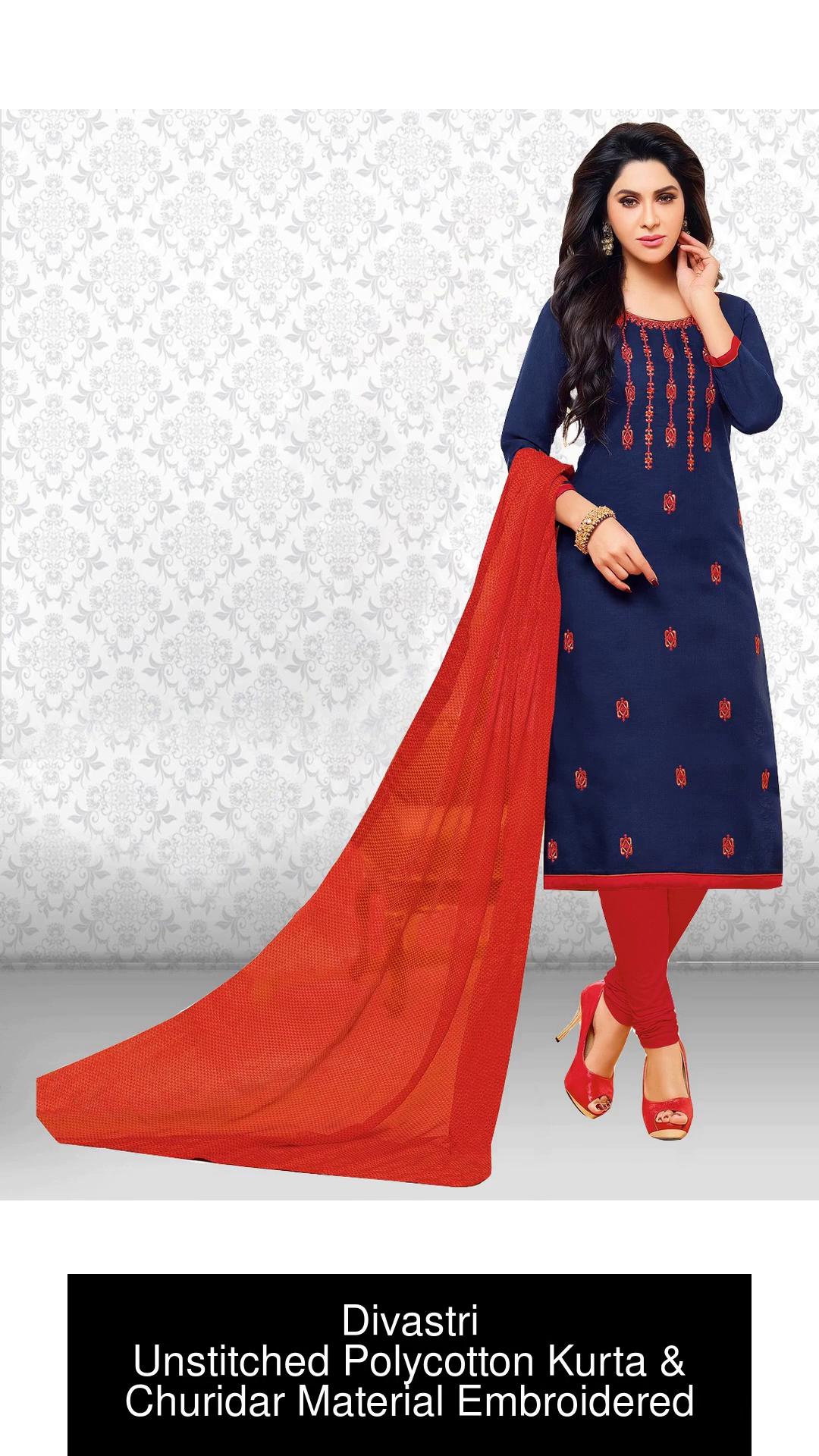 Flipkart churidar 2024 dress materials