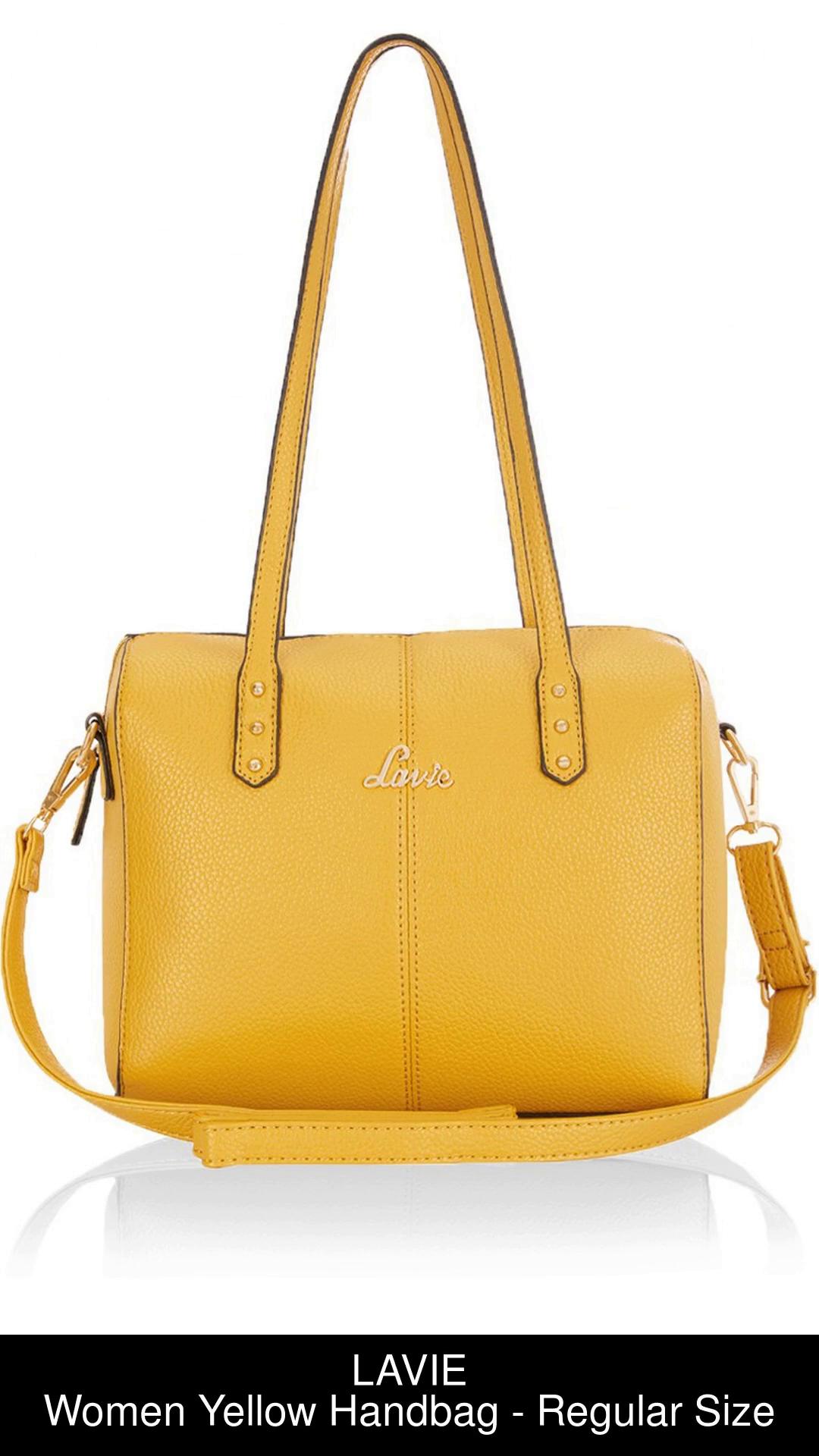 Buy Mustard Handbags for Women by Lavie Online