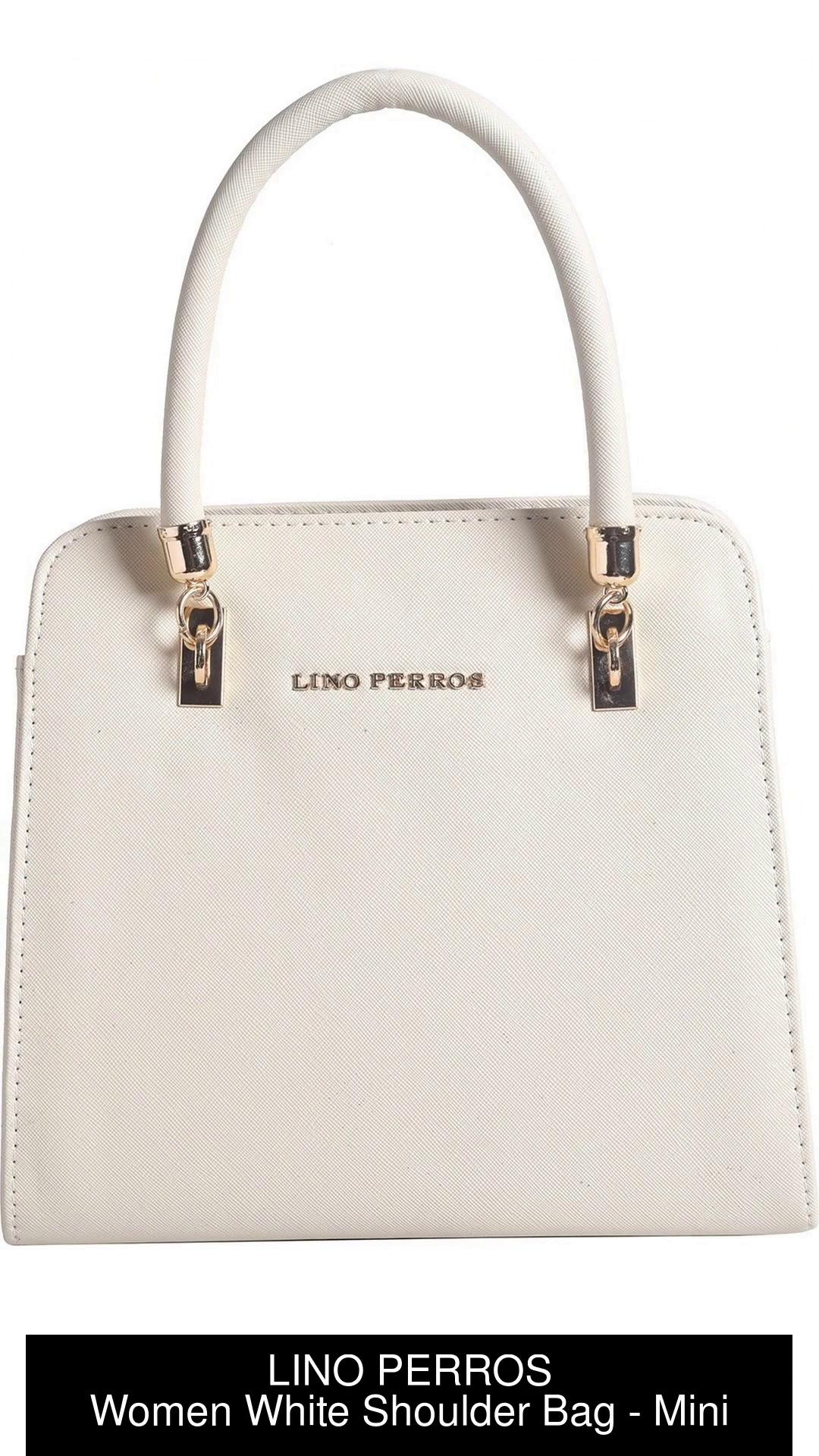 LINO PERROS Women White Hand-held Bag