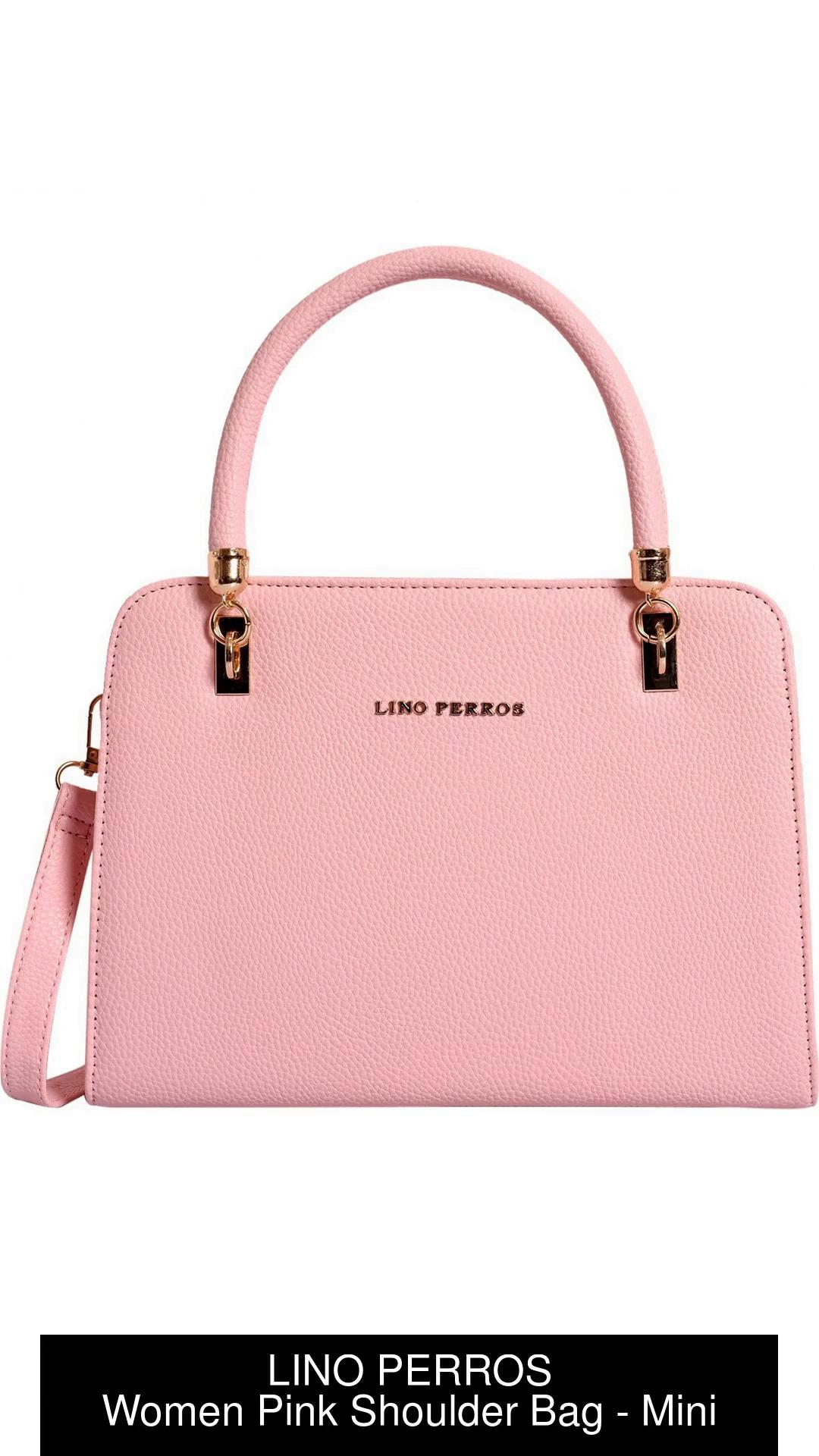 Lino perros 2025 pink handbag