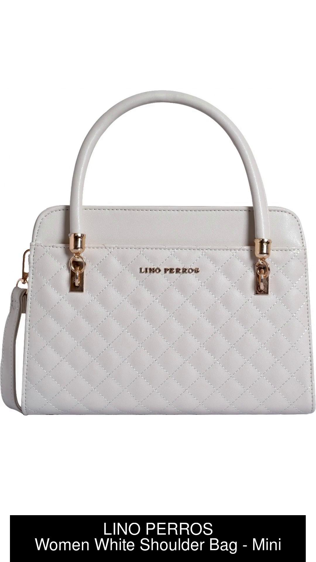 Buy LINO PERROS Women White Sling Bag White Online @ Best Price in India