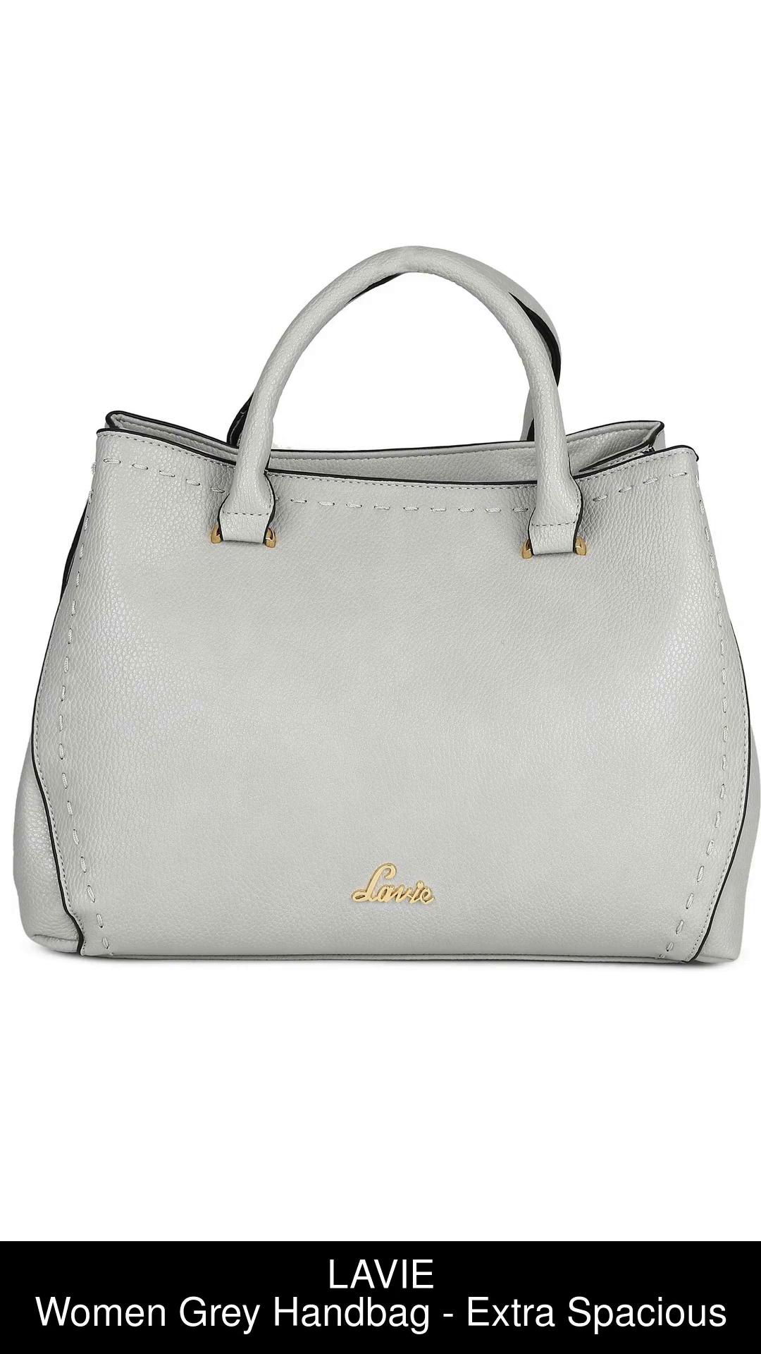 Buy LAVIE Women Grey Handbag GREY Online Best Price in India