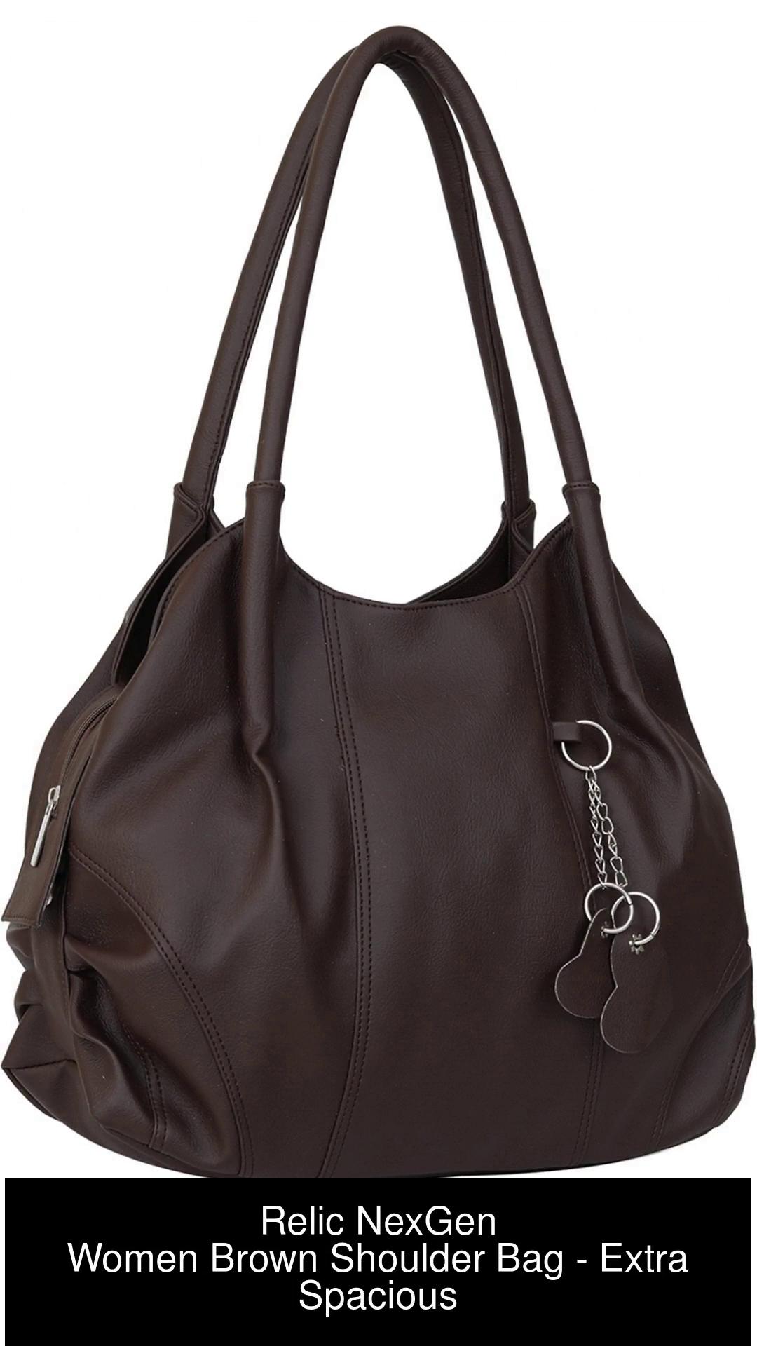 Buy Relic NexGen Women Brown Shoulder Bag Brown Online @ Best Price in  India